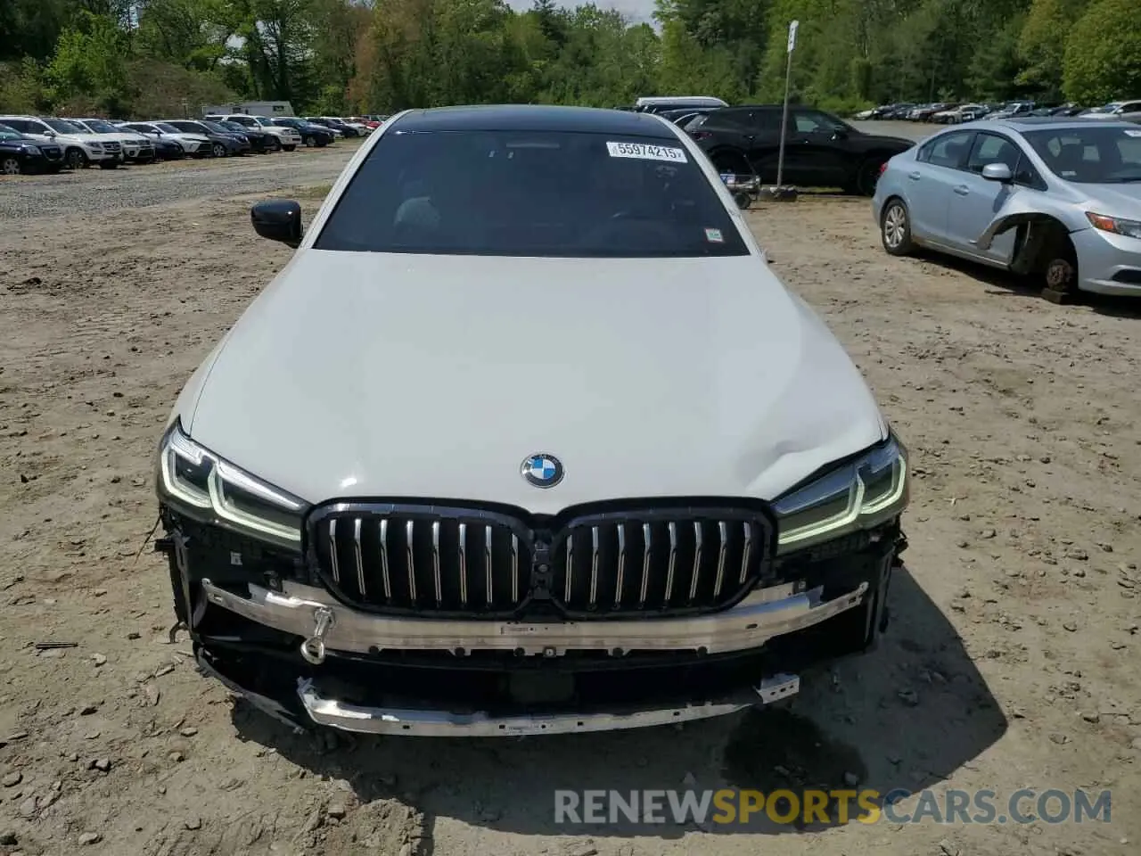 5 Photograph of a damaged car WBA13BK02MCF29815 BMW M5 2021