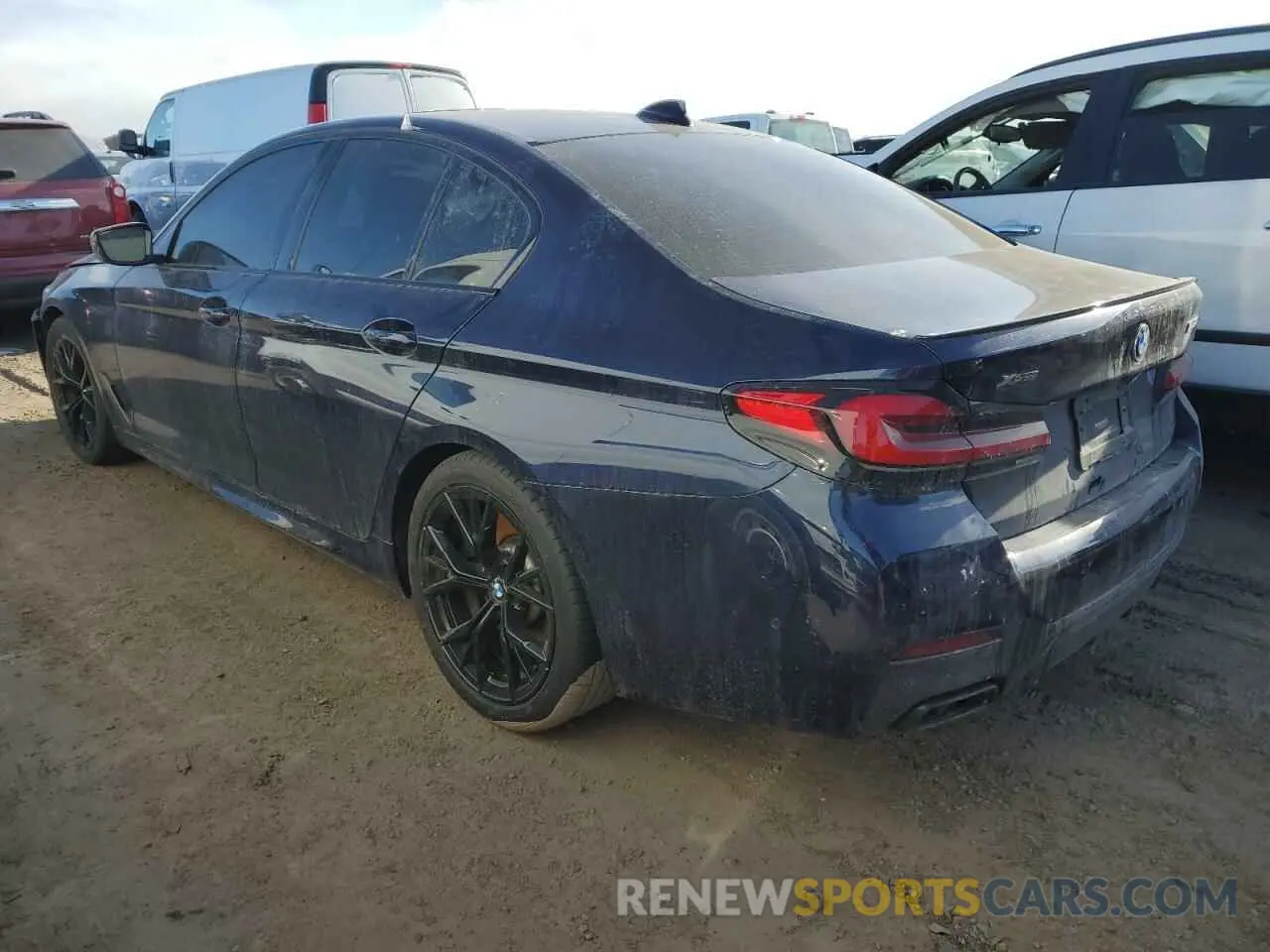 2 Photograph of a damaged car WBA13BK03MCF21643 BMW M5 2021