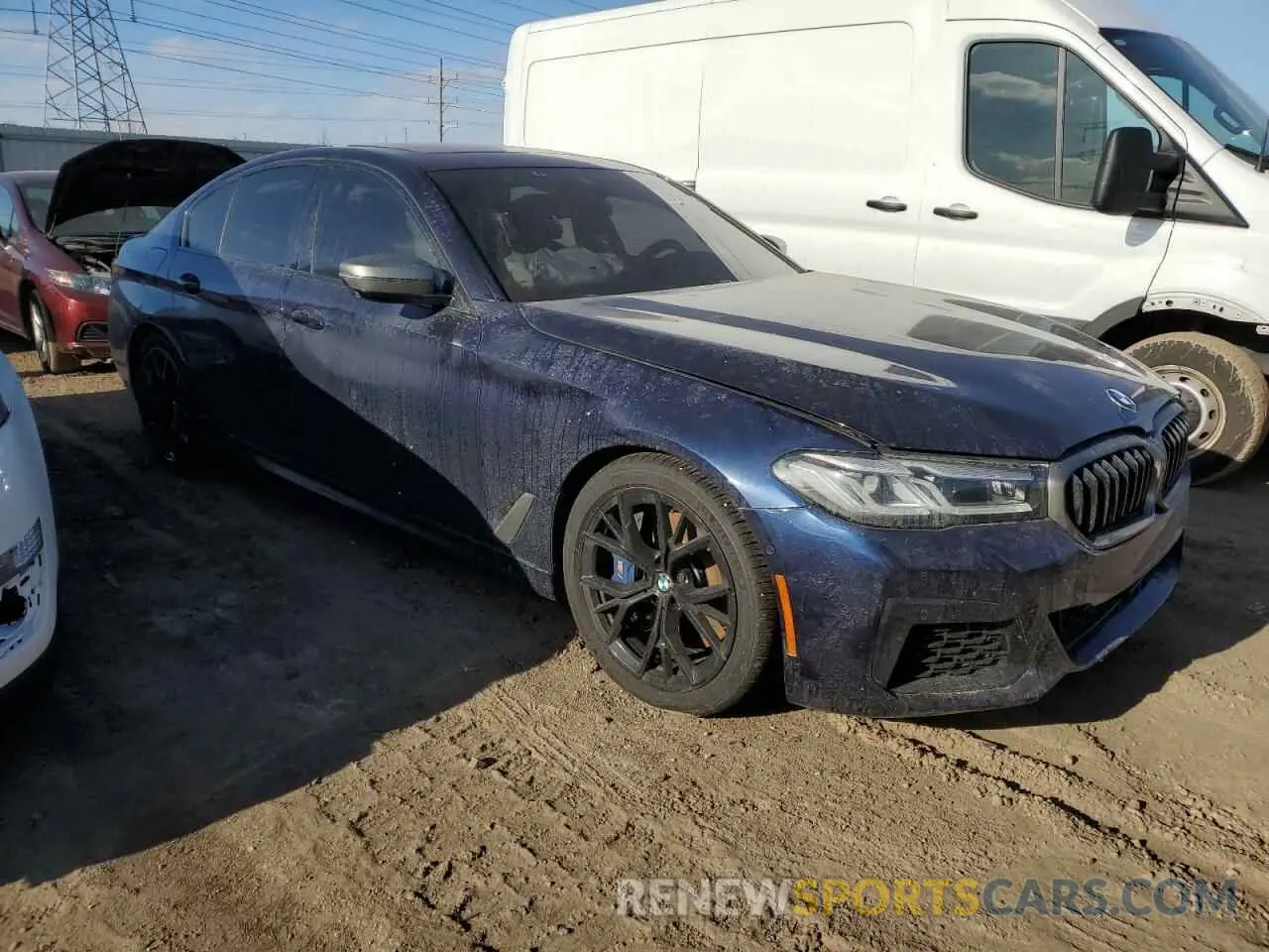 4 Photograph of a damaged car WBA13BK03MCF21643 BMW M5 2021