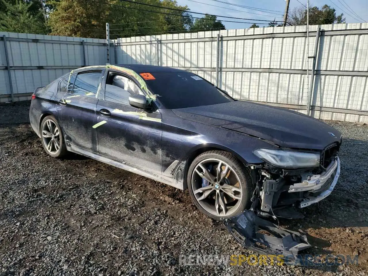 4 Photograph of a damaged car WBA13BK06MCF15237 BMW M5 2021