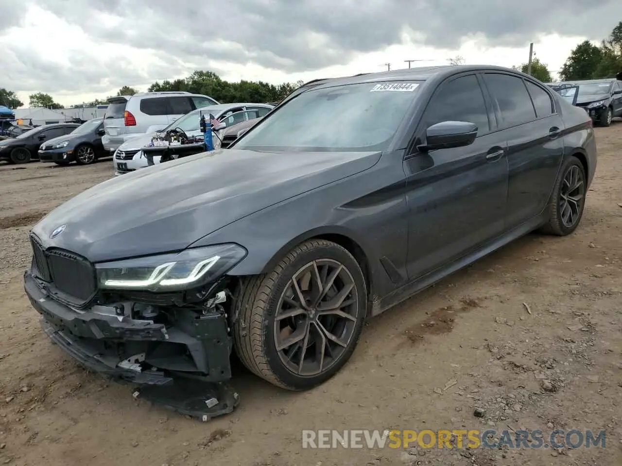 1 Photograph of a damaged car WBA13BK06MCF41921 BMW M5 2021