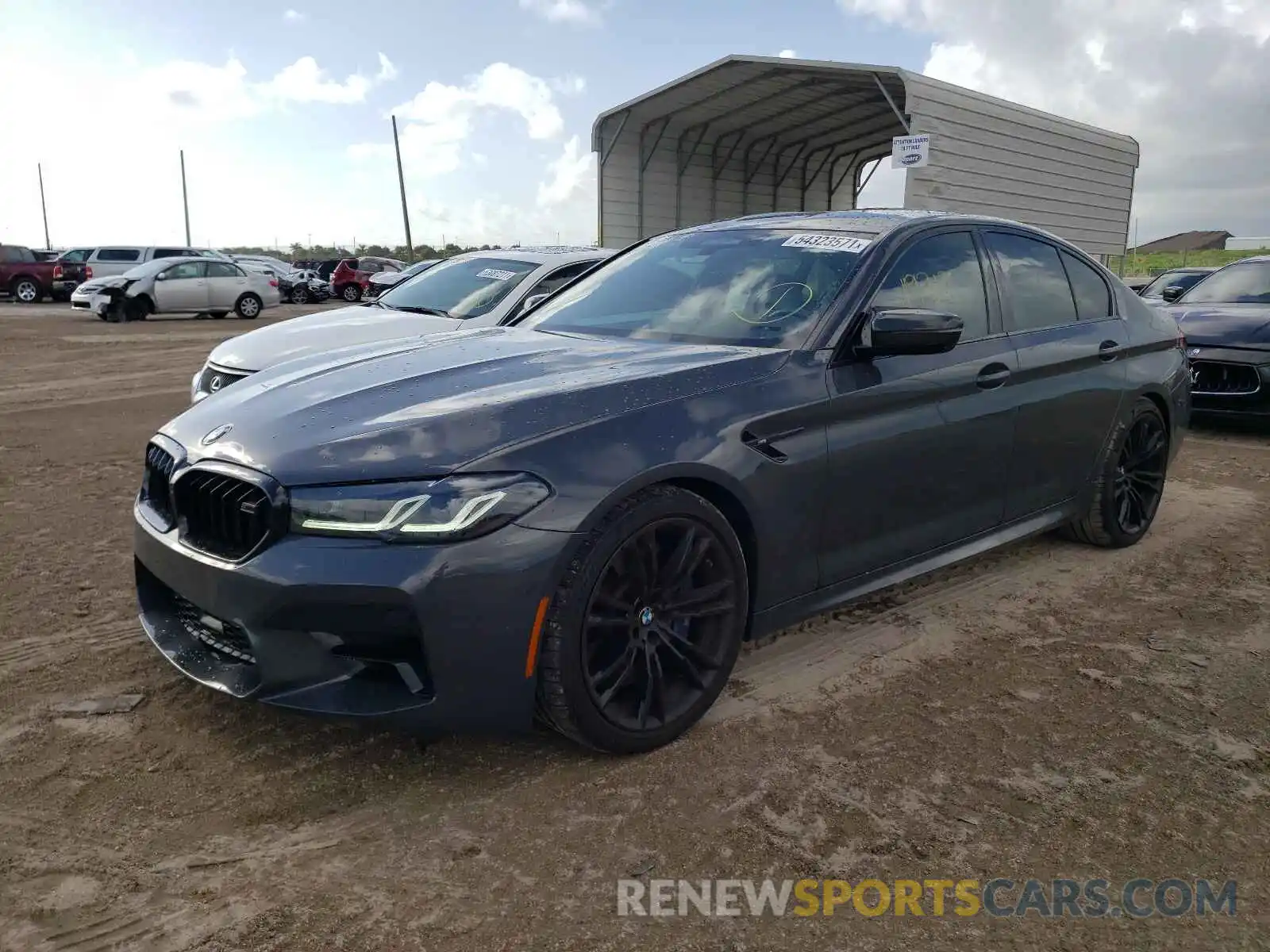 2 Photograph of a damaged car WBS83CH04MCF76691 BMW M5 2021