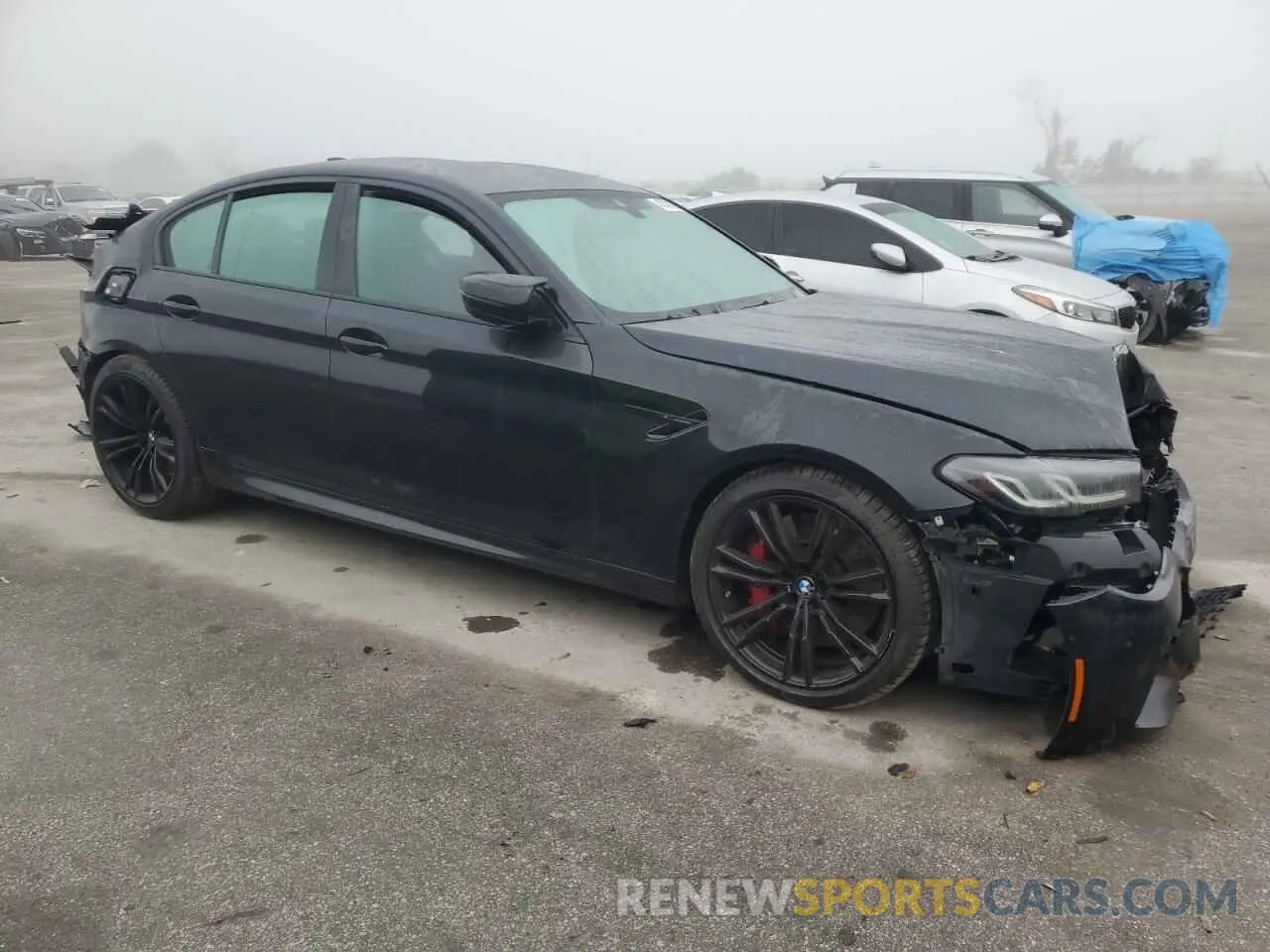 4 Photograph of a damaged car WBS83CH04MCG09673 BMW M5 2021