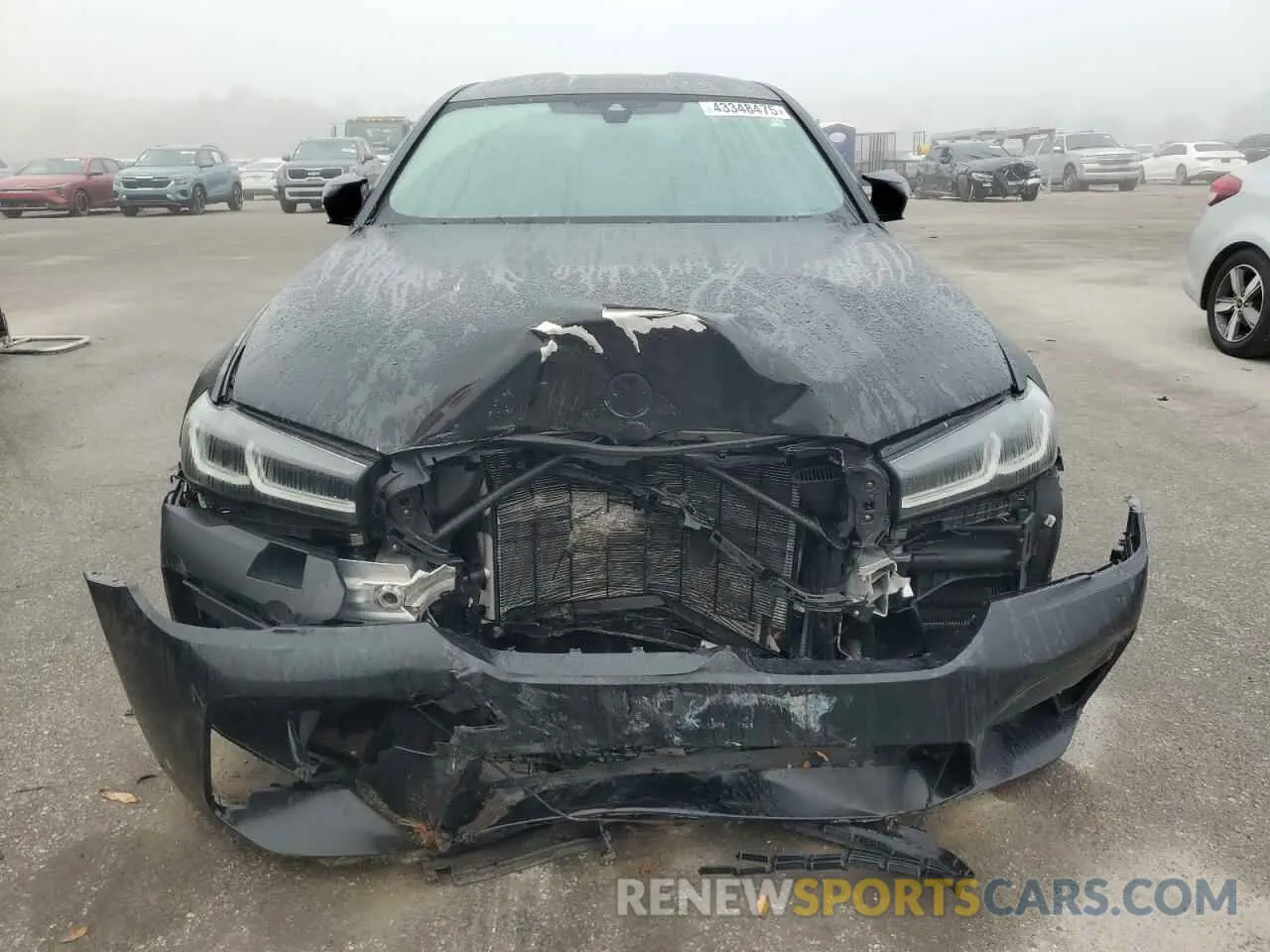 5 Photograph of a damaged car WBS83CH04MCG09673 BMW M5 2021