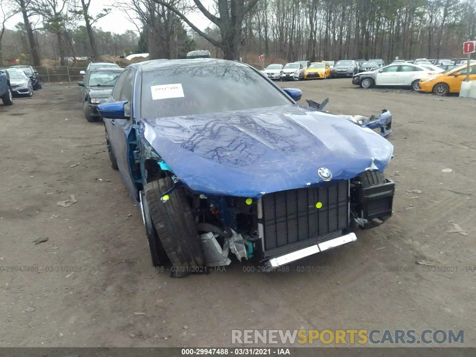 6 Photograph of a damaged car WBS83CH06MCF02804 BMW M5 2021