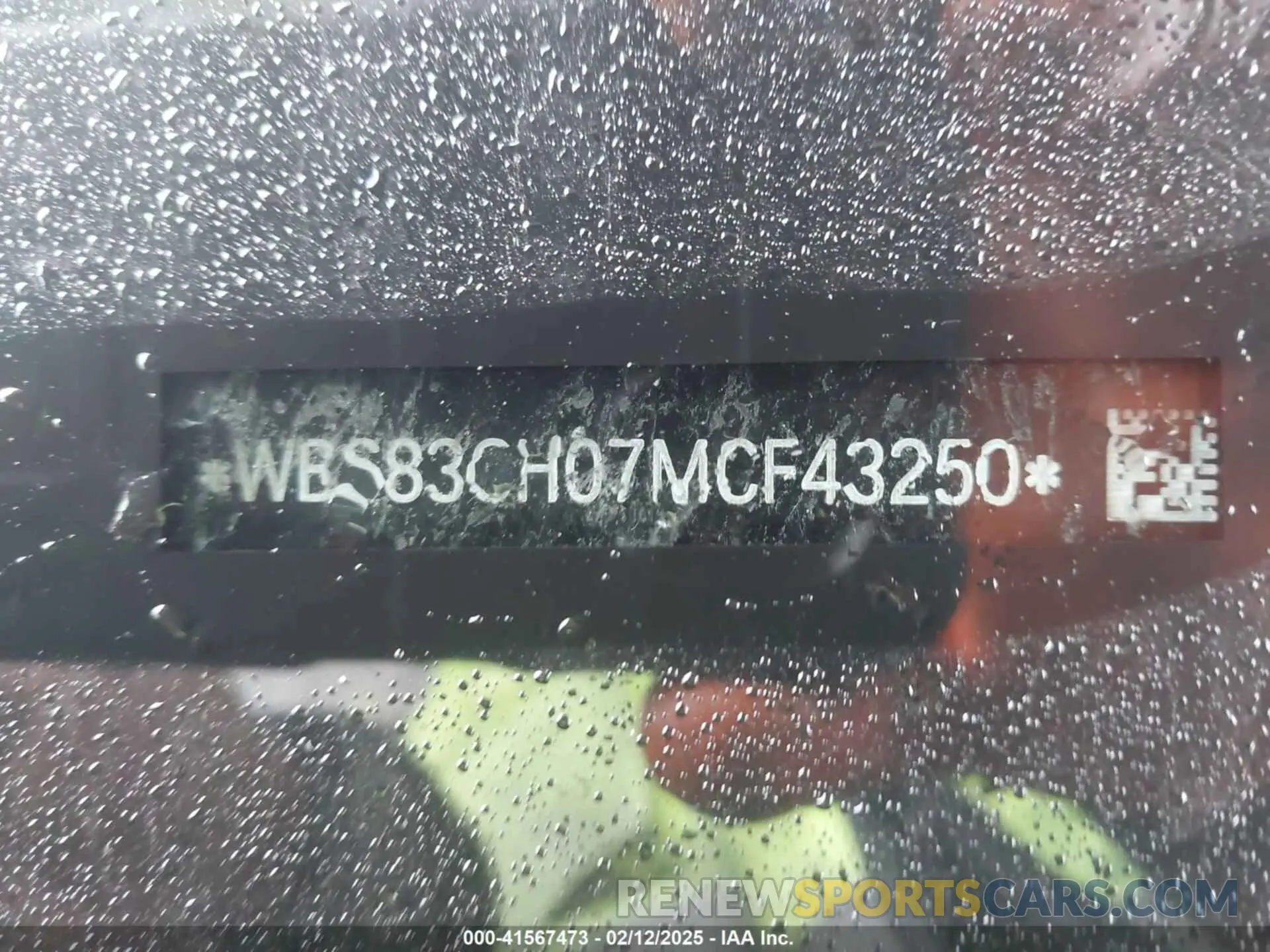 9 Photograph of a damaged car WBS83CH07MCF43250 BMW M5 2021