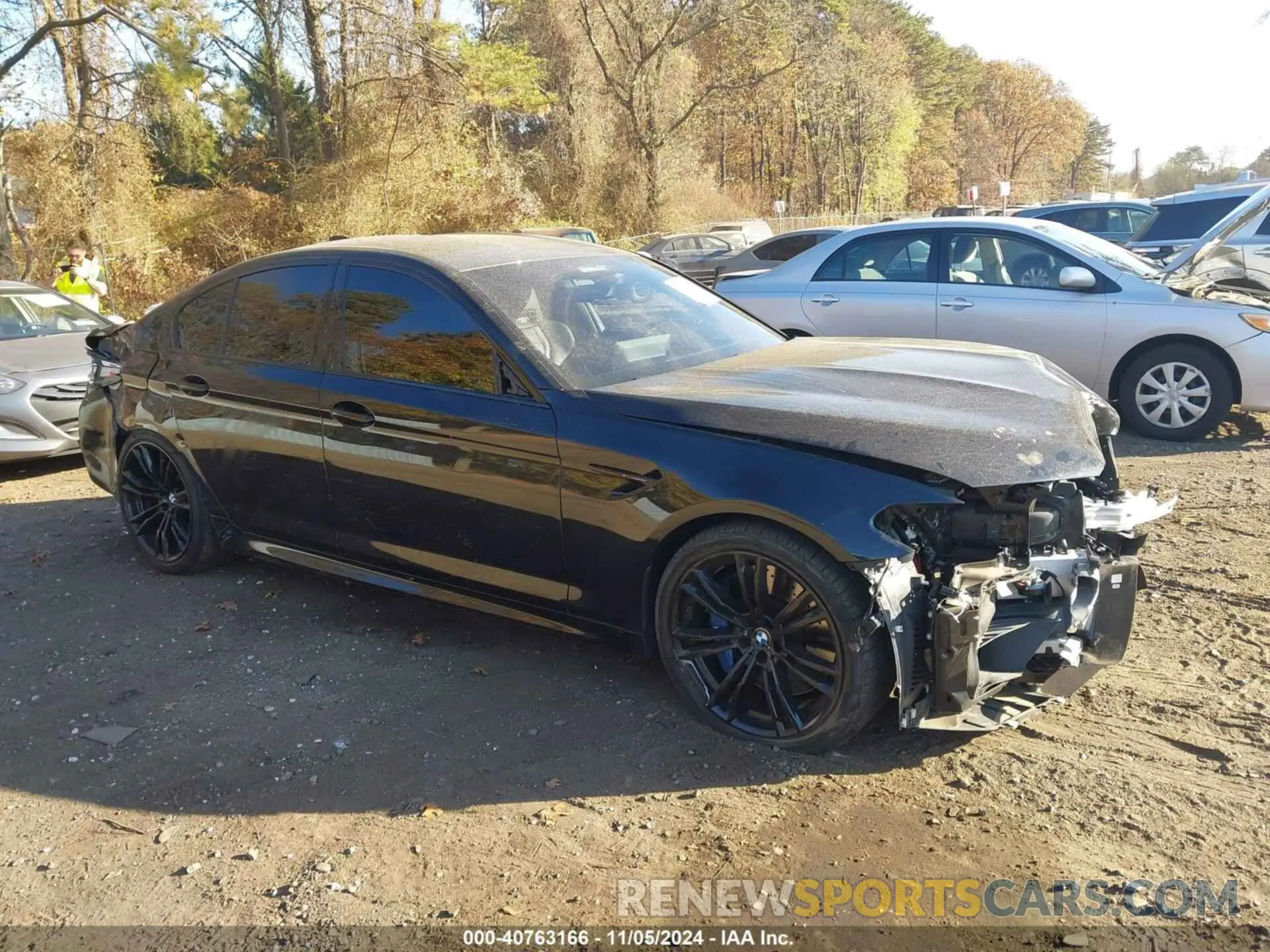 1 Photograph of a damaged car WBS83CH09MCE93483 BMW M5 2021