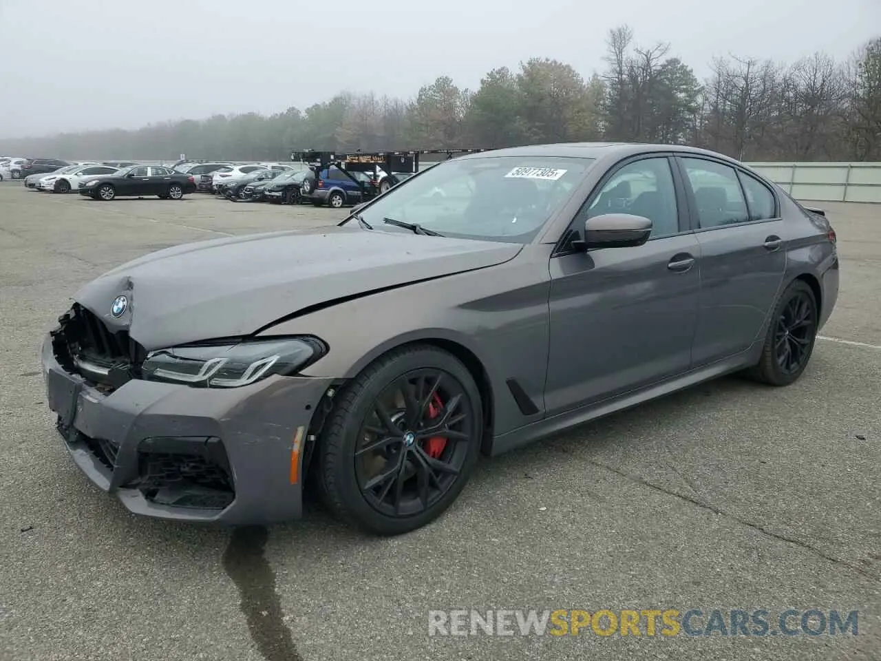 1 Photograph of a damaged car WBA13BK06NCJ15953 BMW M5 2022