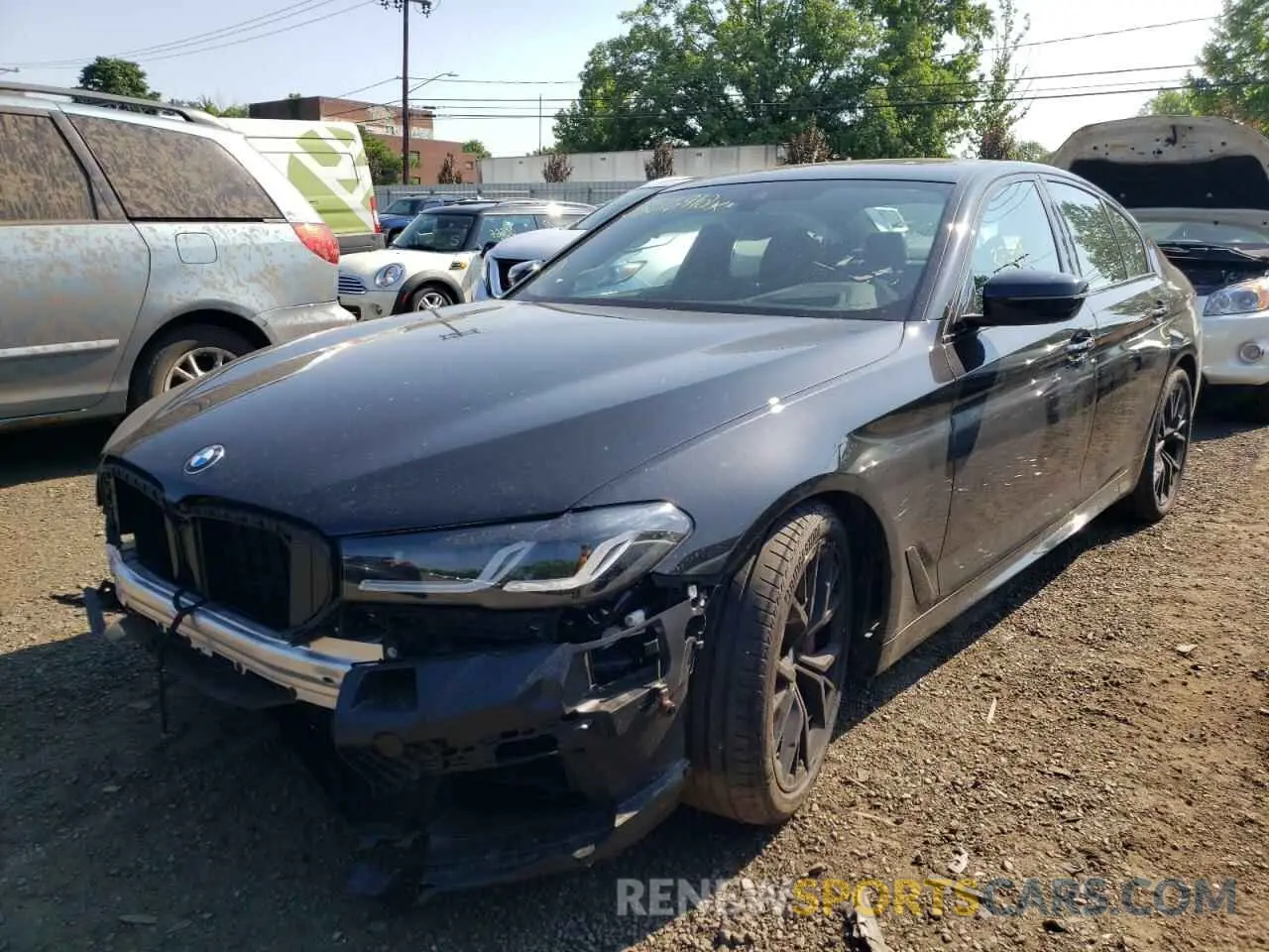 2 Photograph of a damaged car WBA13BK08NCJ94798 BMW M5 2022