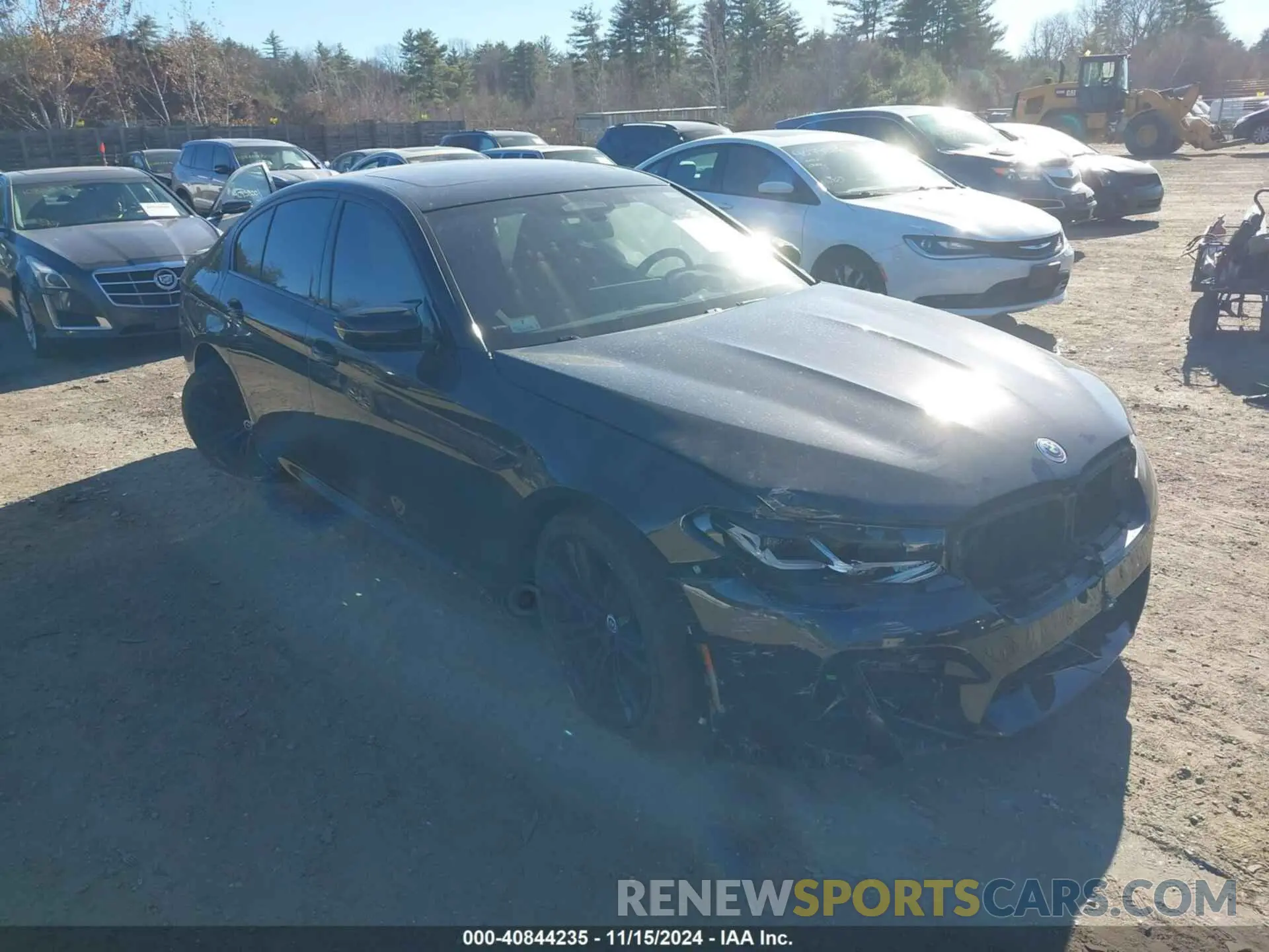 1 Photograph of a damaged car WBS83CH01NCK58820 BMW M5 2022