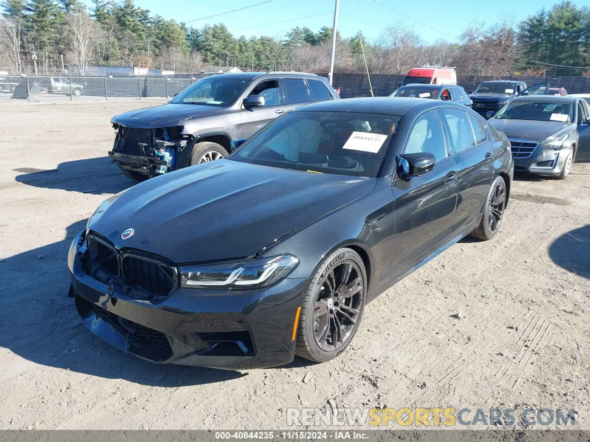 2 Photograph of a damaged car WBS83CH01NCK58820 BMW M5 2022