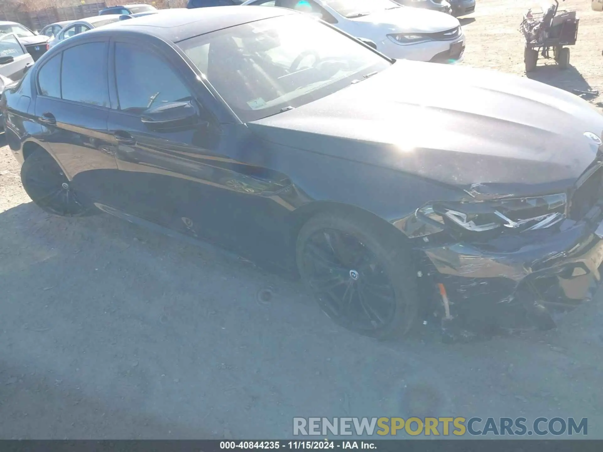 6 Photograph of a damaged car WBS83CH01NCK58820 BMW M5 2022