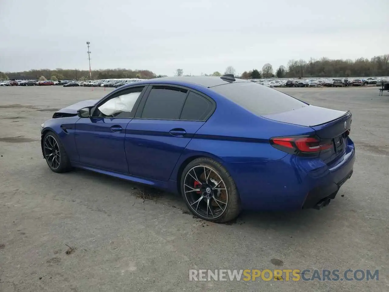 2 Photograph of a damaged car WBS83CH03NCK43106 BMW M5 2022