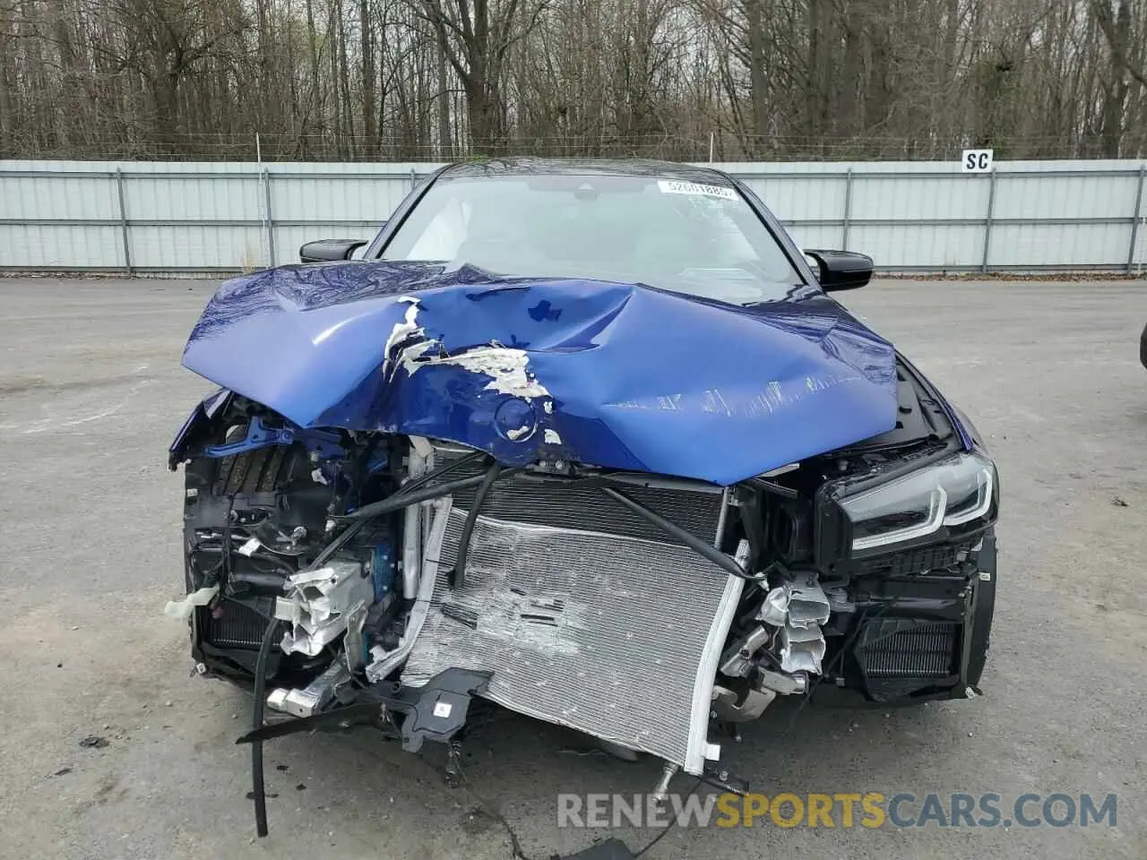 5 Photograph of a damaged car WBS83CH03NCK43106 BMW M5 2022