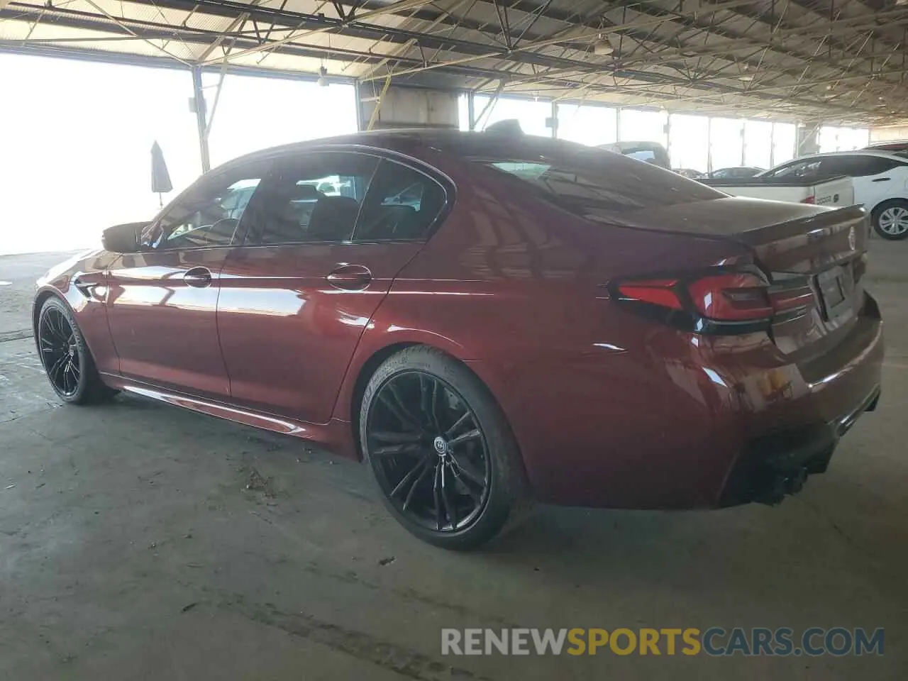2 Photograph of a damaged car WBS83CH0XNCK98720 BMW M5 2022