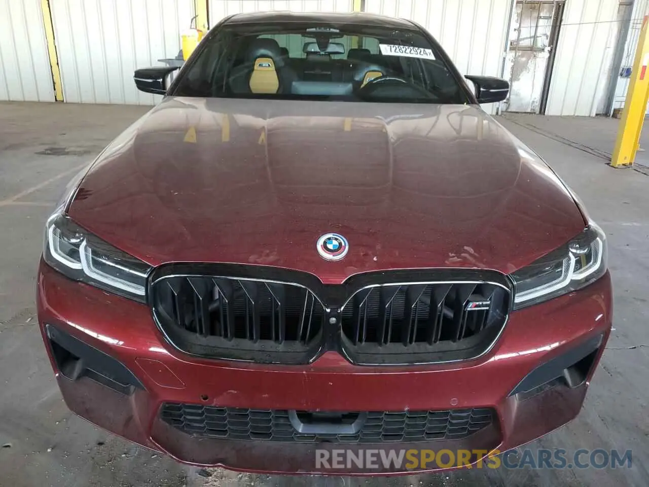 5 Photograph of a damaged car WBS83CH0XNCK98720 BMW M5 2022