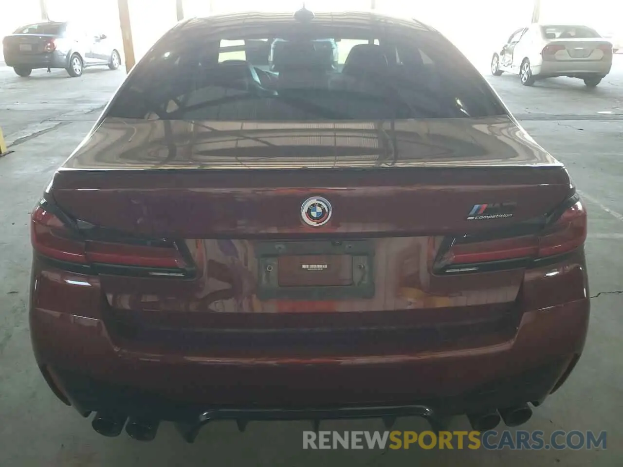 6 Photograph of a damaged car WBS83CH0XNCK98720 BMW M5 2022