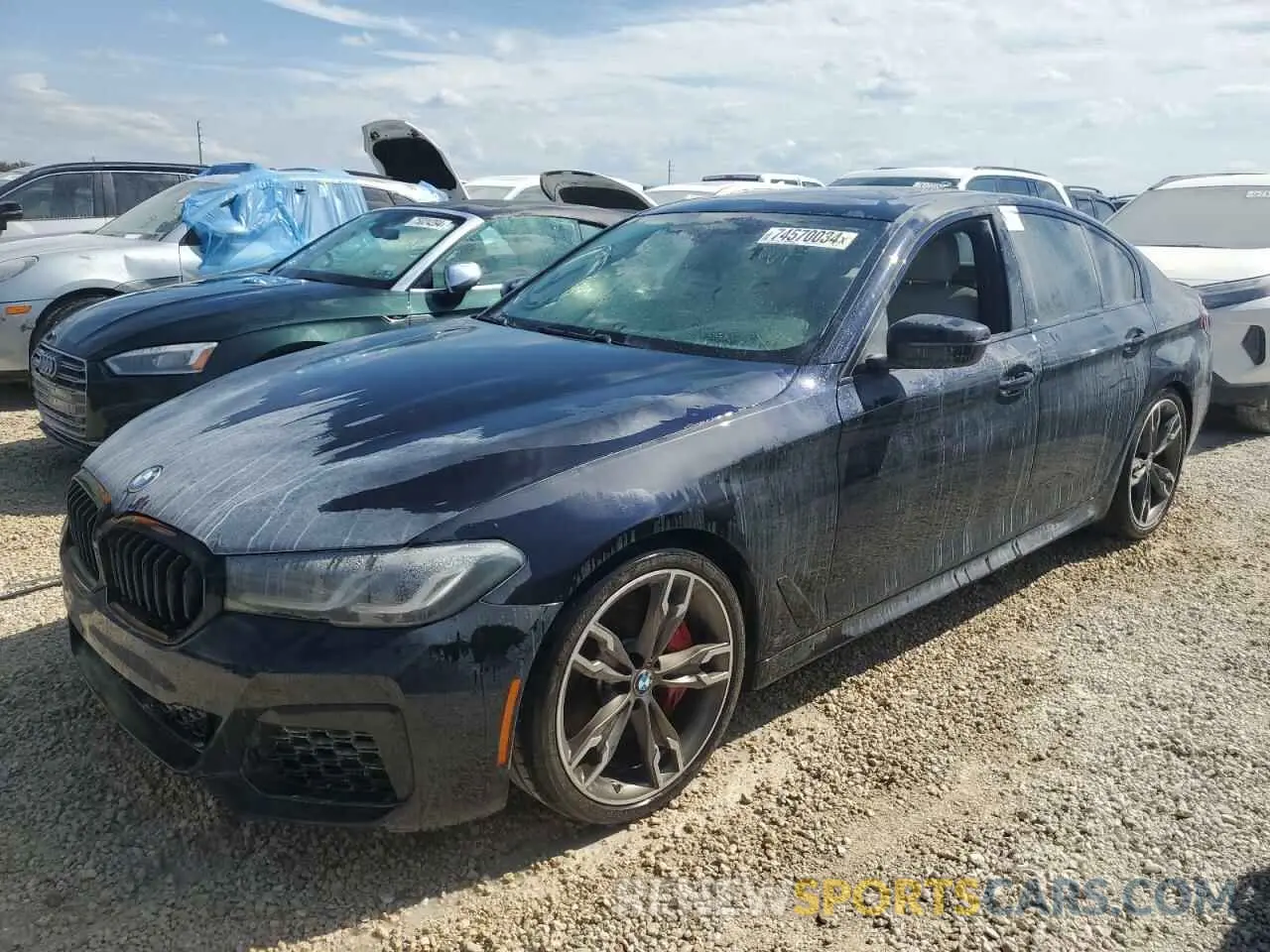 1 Photograph of a damaged car WBA13BK07PCL43527 BMW M5 2023
