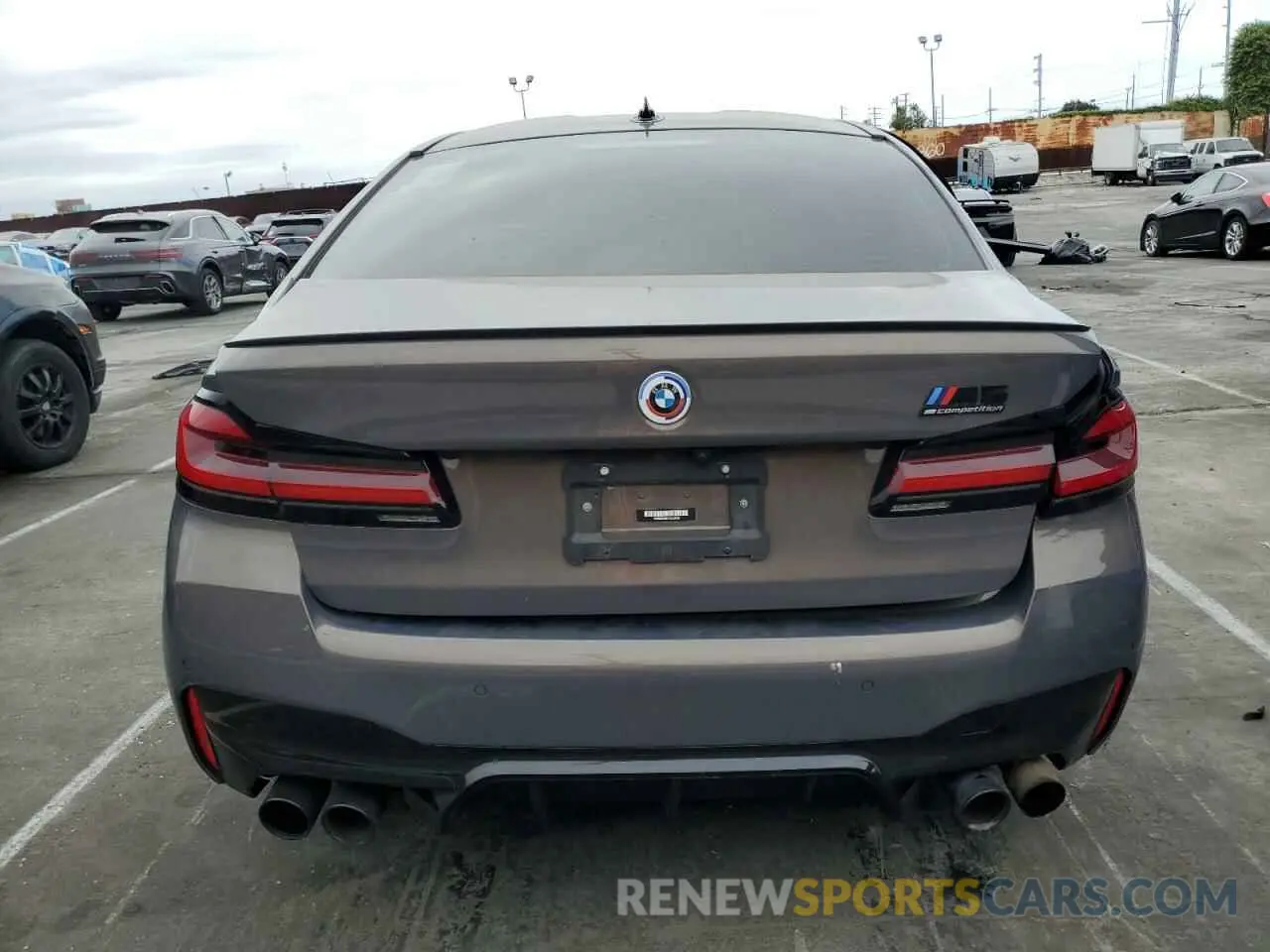 6 Photograph of a damaged car WBS83CH01PCL30098 BMW M5 2023