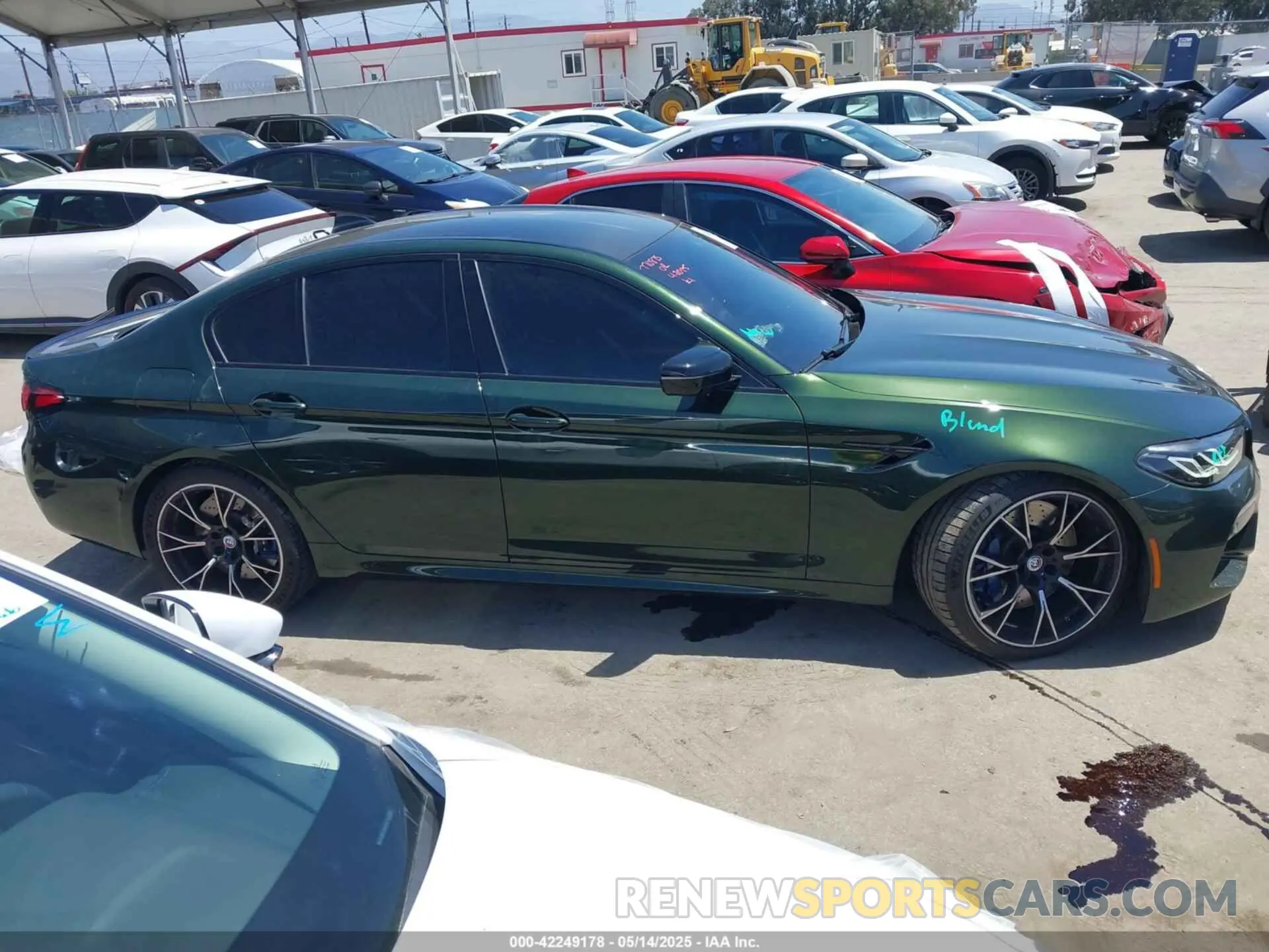 13 Photograph of a damaged car WBS83CH01PCM51813 BMW M5 2023