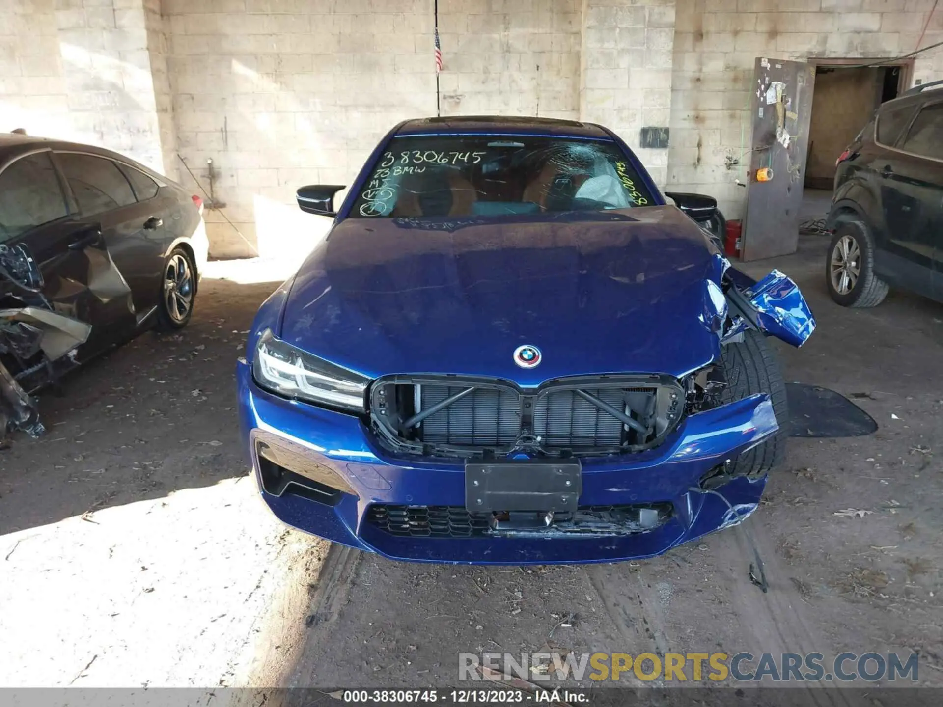 12 Photograph of a damaged car WBS83CH02PCL74241 BMW M5 2023