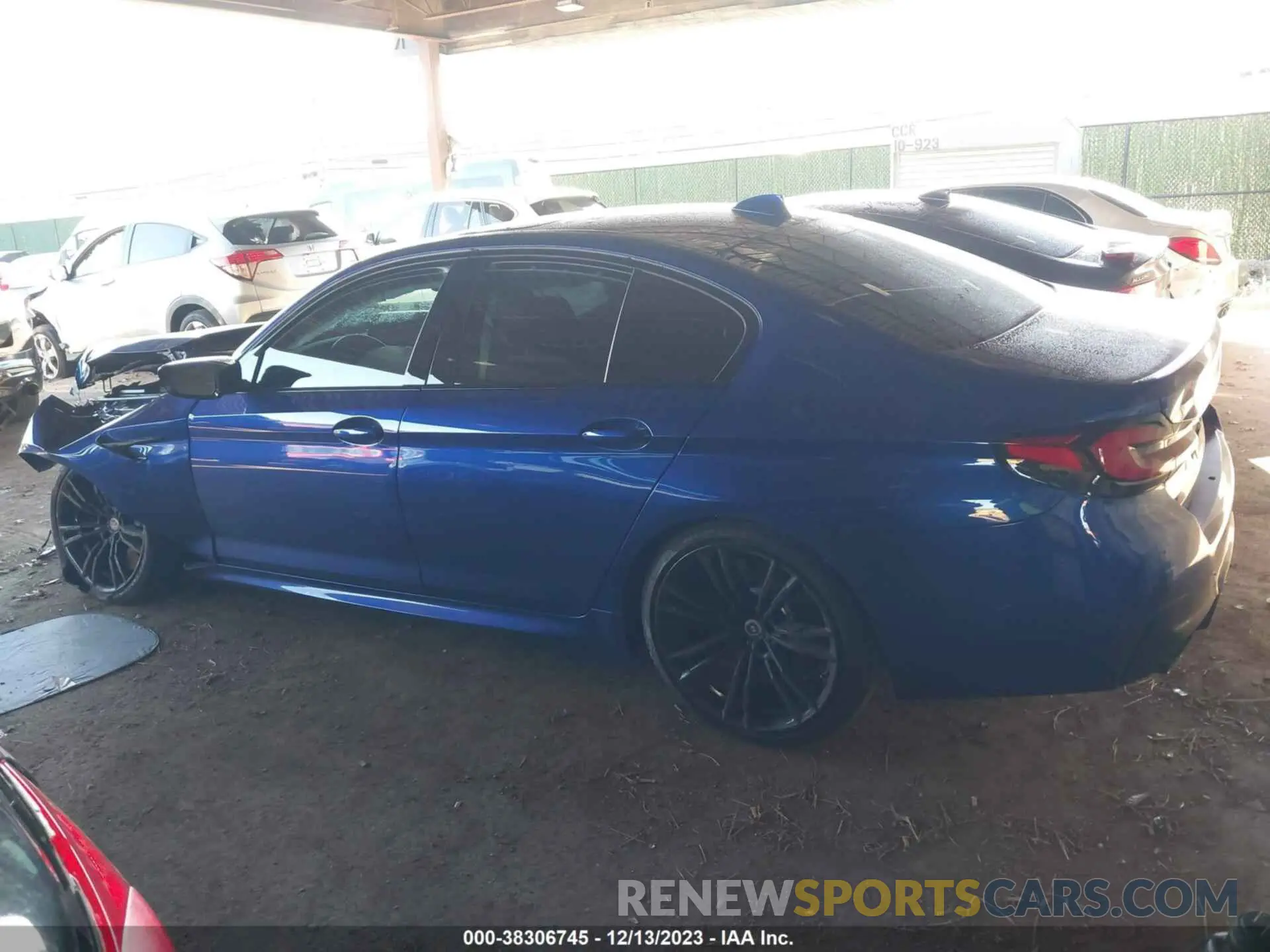 14 Photograph of a damaged car WBS83CH02PCL74241 BMW M5 2023