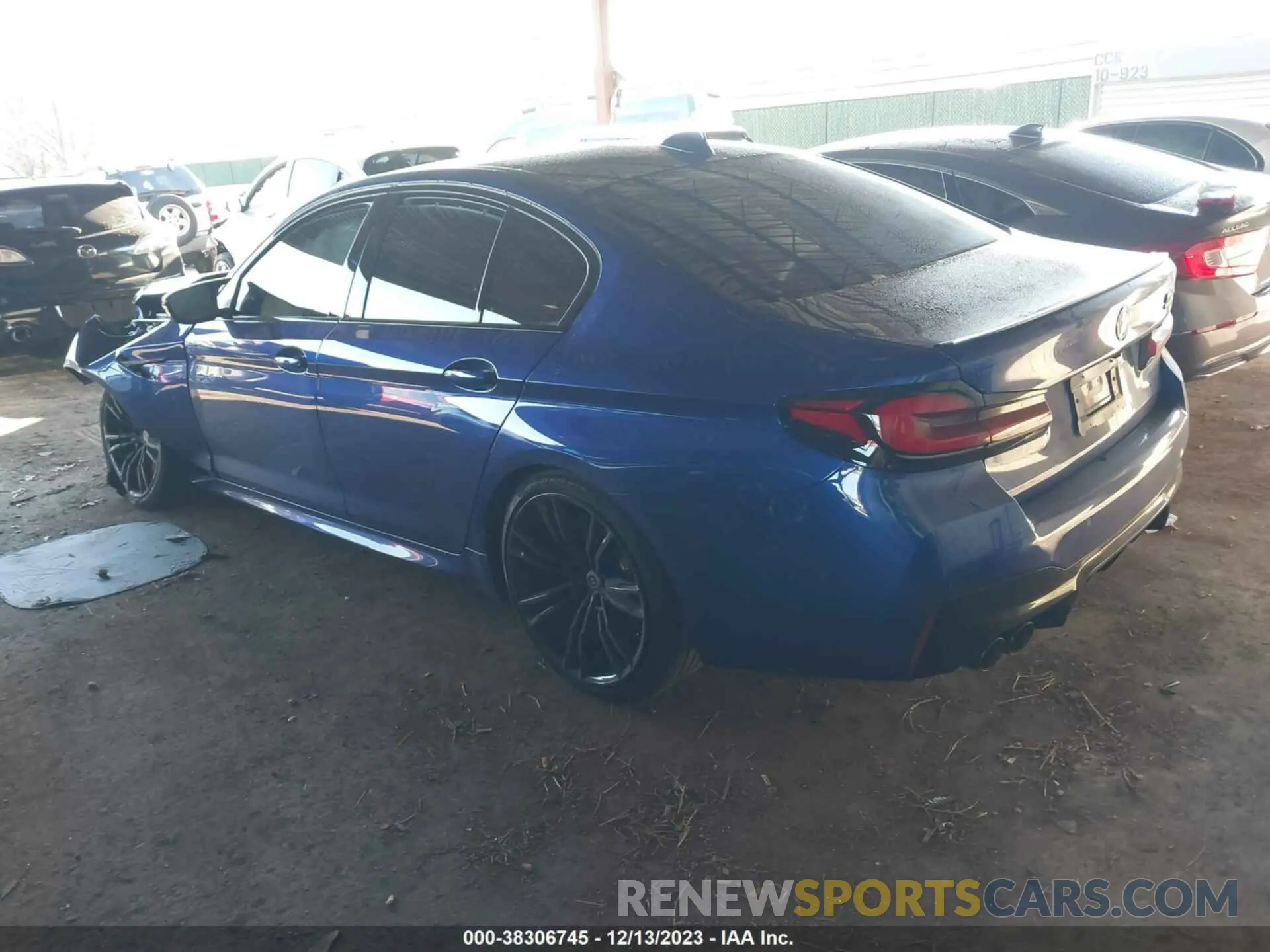 3 Photograph of a damaged car WBS83CH02PCL74241 BMW M5 2023