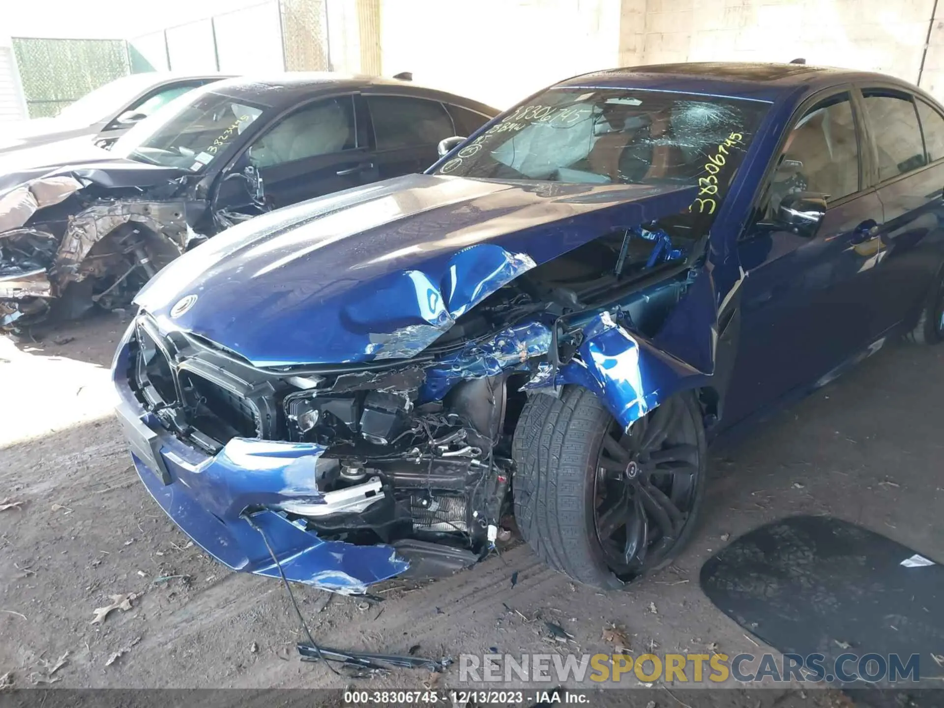 6 Photograph of a damaged car WBS83CH02PCL74241 BMW M5 2023