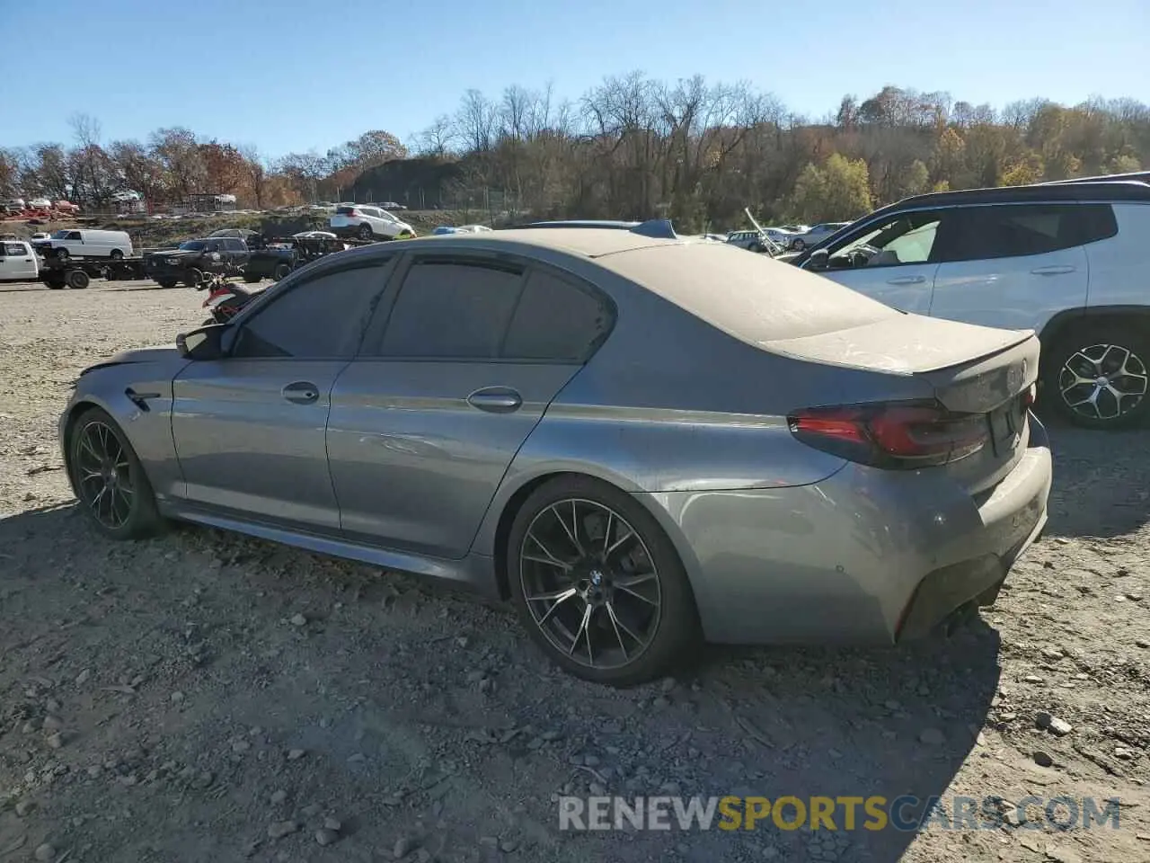 2 Photograph of a damaged car WBS83CH03PCN55686 BMW M5 2023