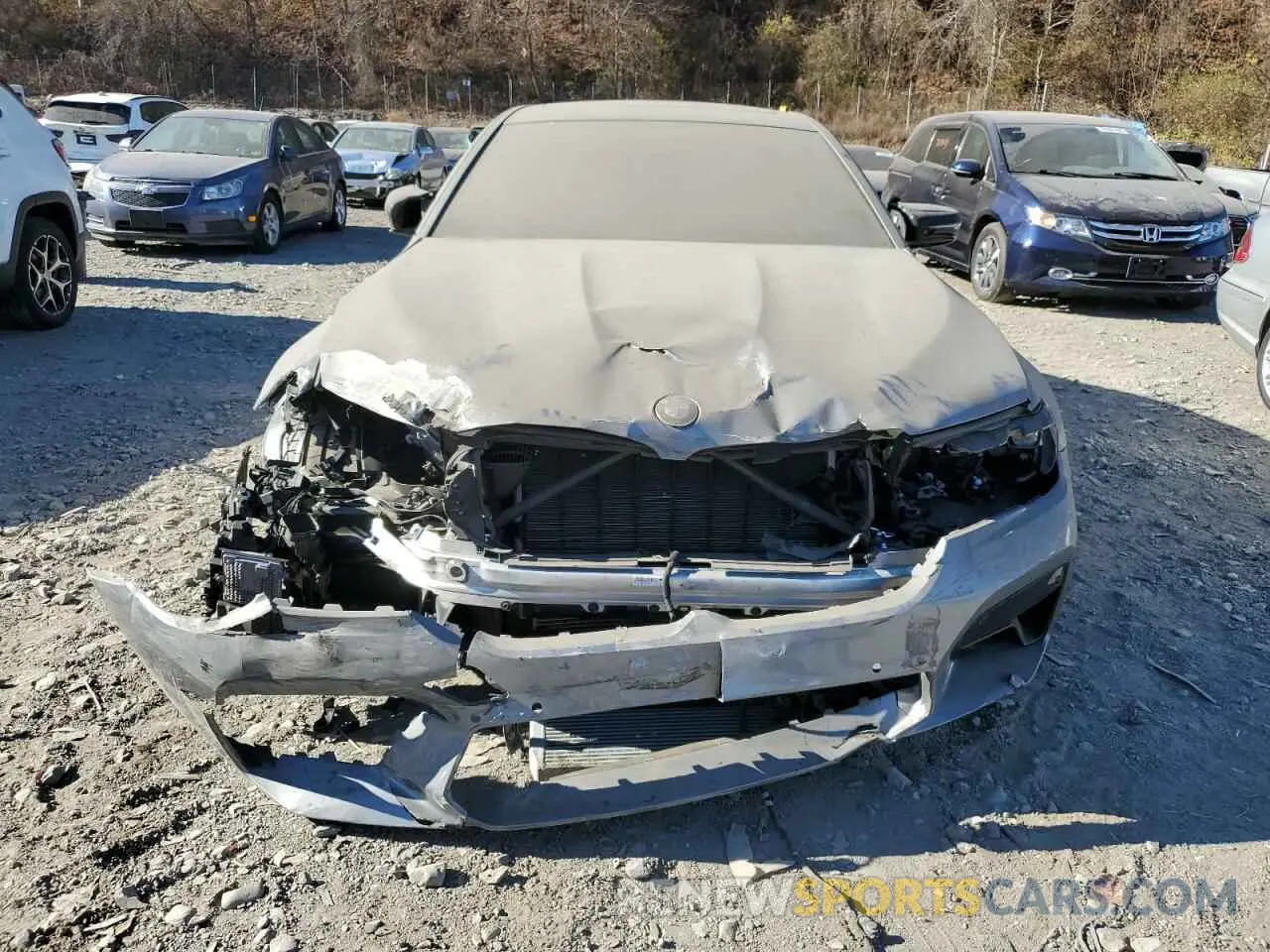5 Photograph of a damaged car WBS83CH03PCN55686 BMW M5 2023
