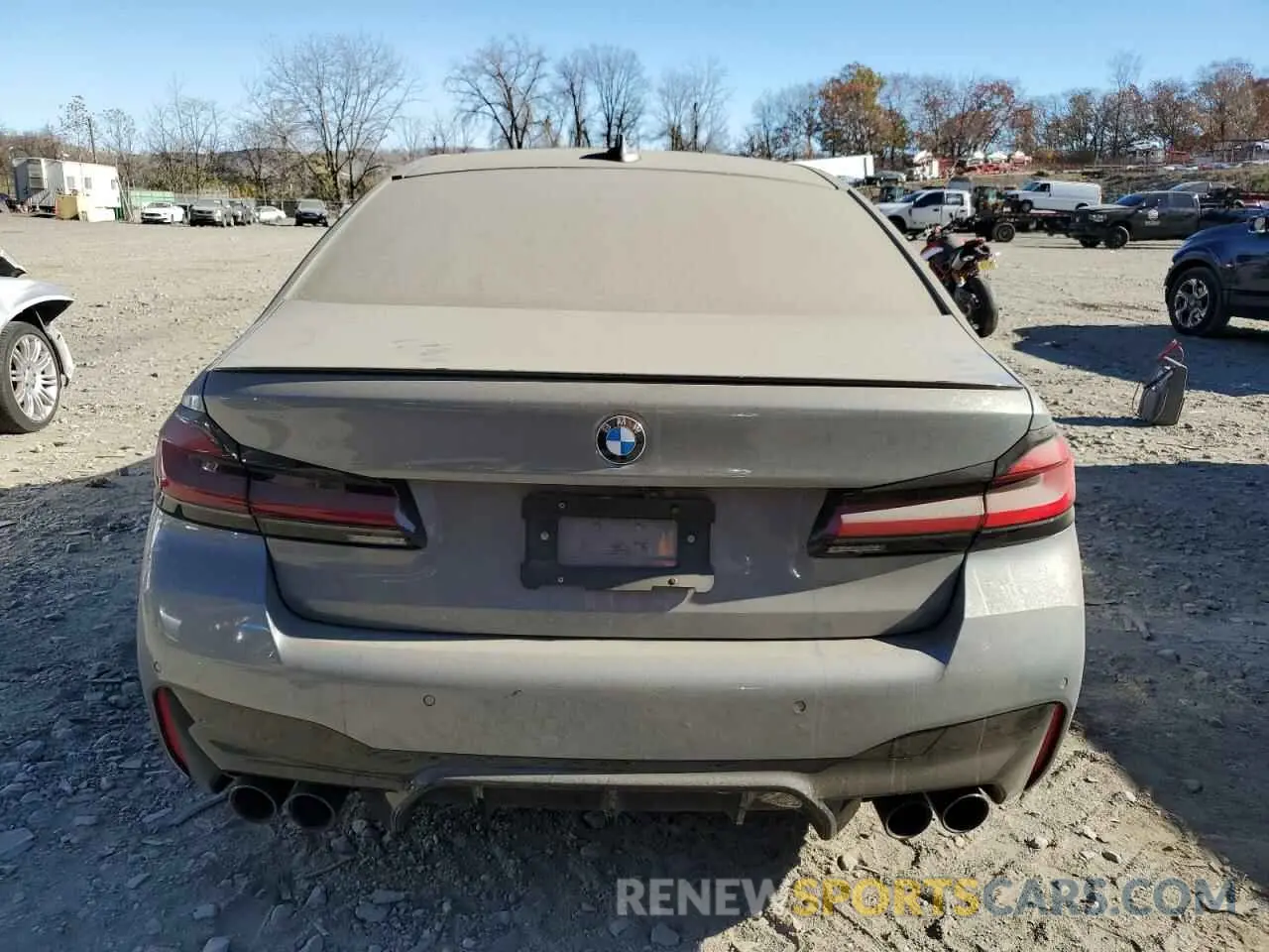 6 Photograph of a damaged car WBS83CH03PCN55686 BMW M5 2023