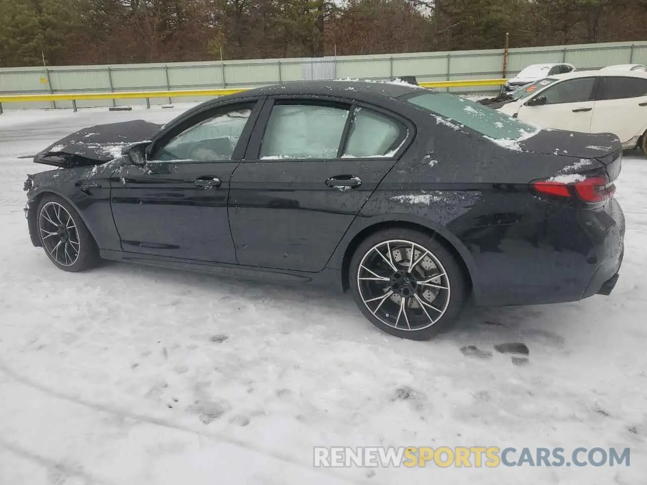 2 Photograph of a damaged car WBS83CH05PCL17144 BMW M5 2023