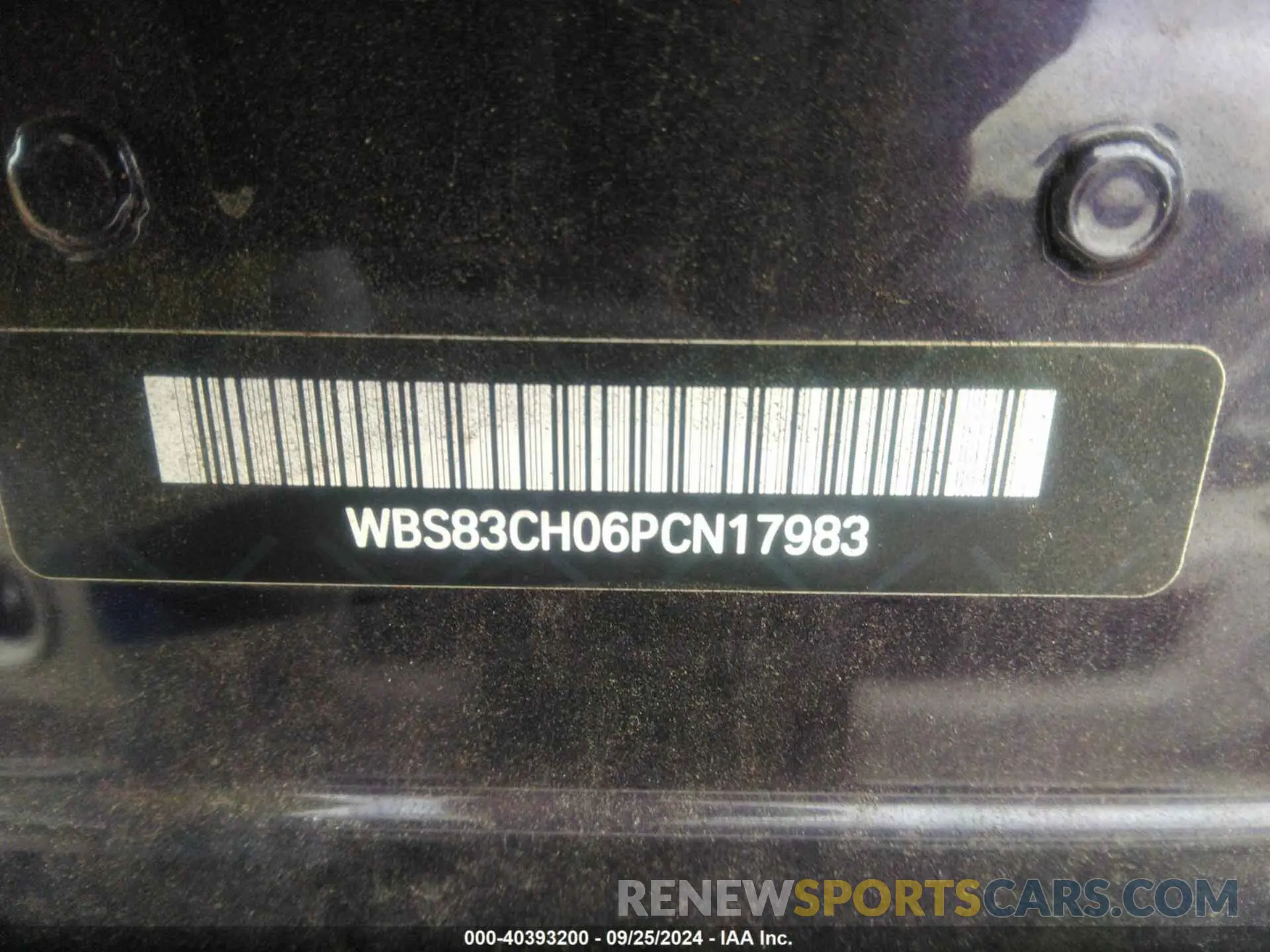 9 Photograph of a damaged car WBS83CH06PCN17983 BMW M5 2023