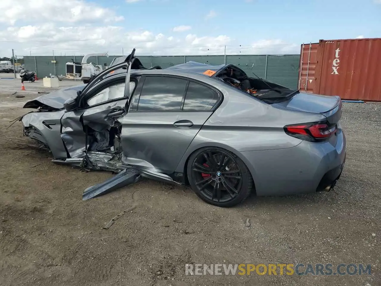 2 Photograph of a damaged car WBS83CH0XPCN88751 BMW M5 2023