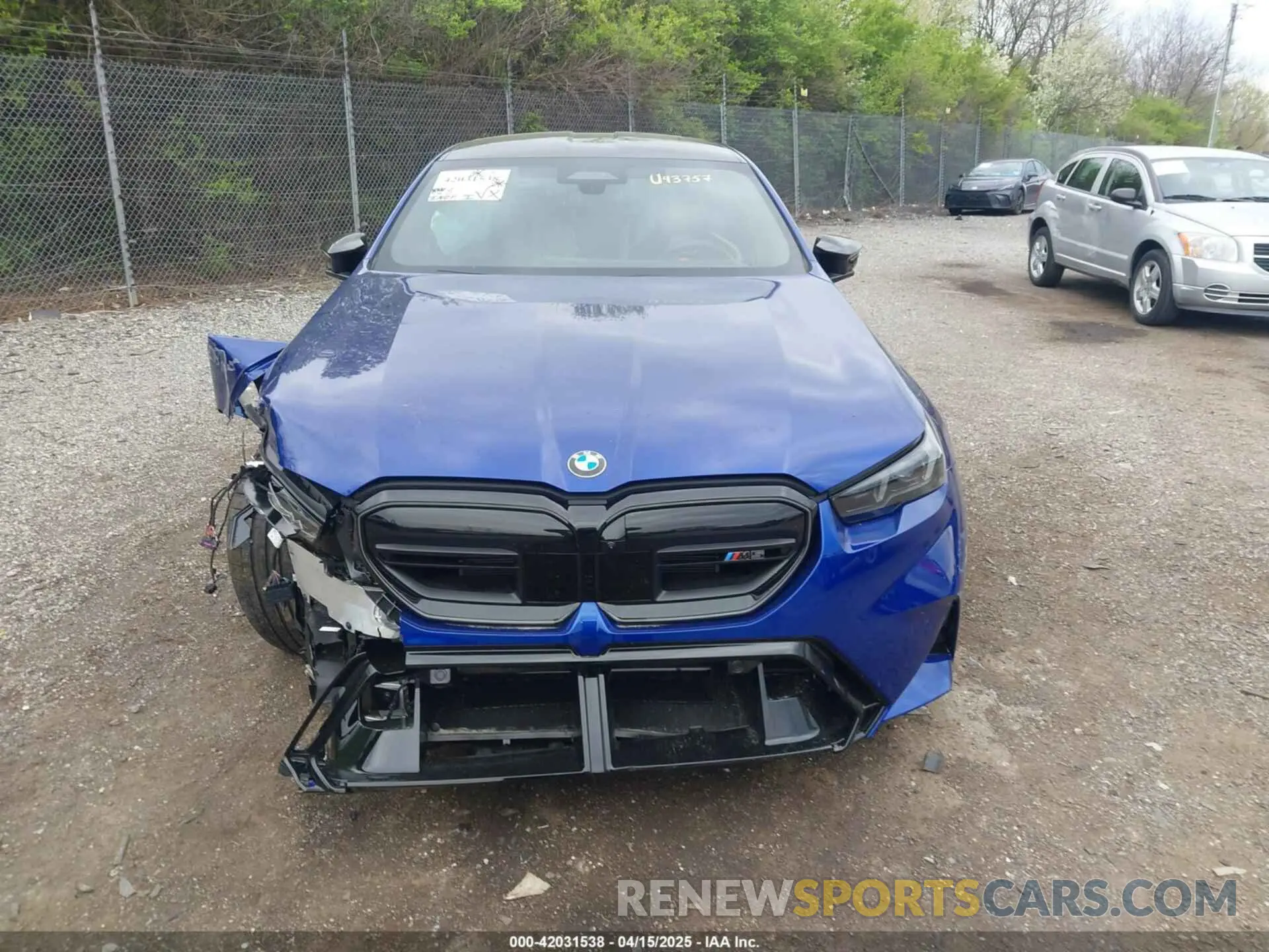 12 Photograph of a damaged car WBS83FK06SCU43757 BMW M5 2025