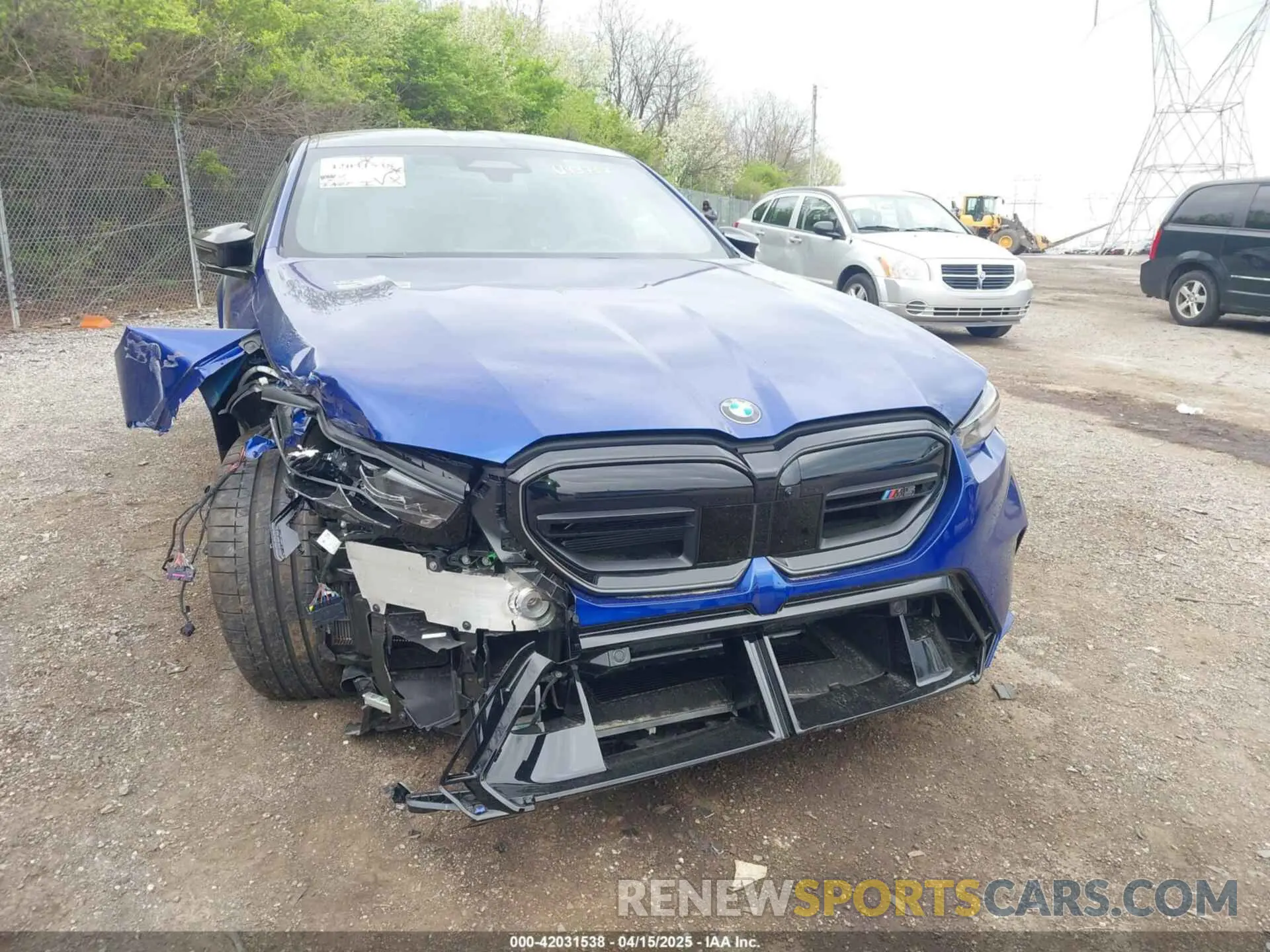 18 Photograph of a damaged car WBS83FK06SCU43757 BMW M5 2025