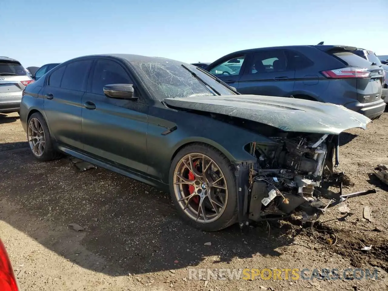 4 Photograph of a damaged car WBS73CH01NCJ52802 BMW M5 CS 2022