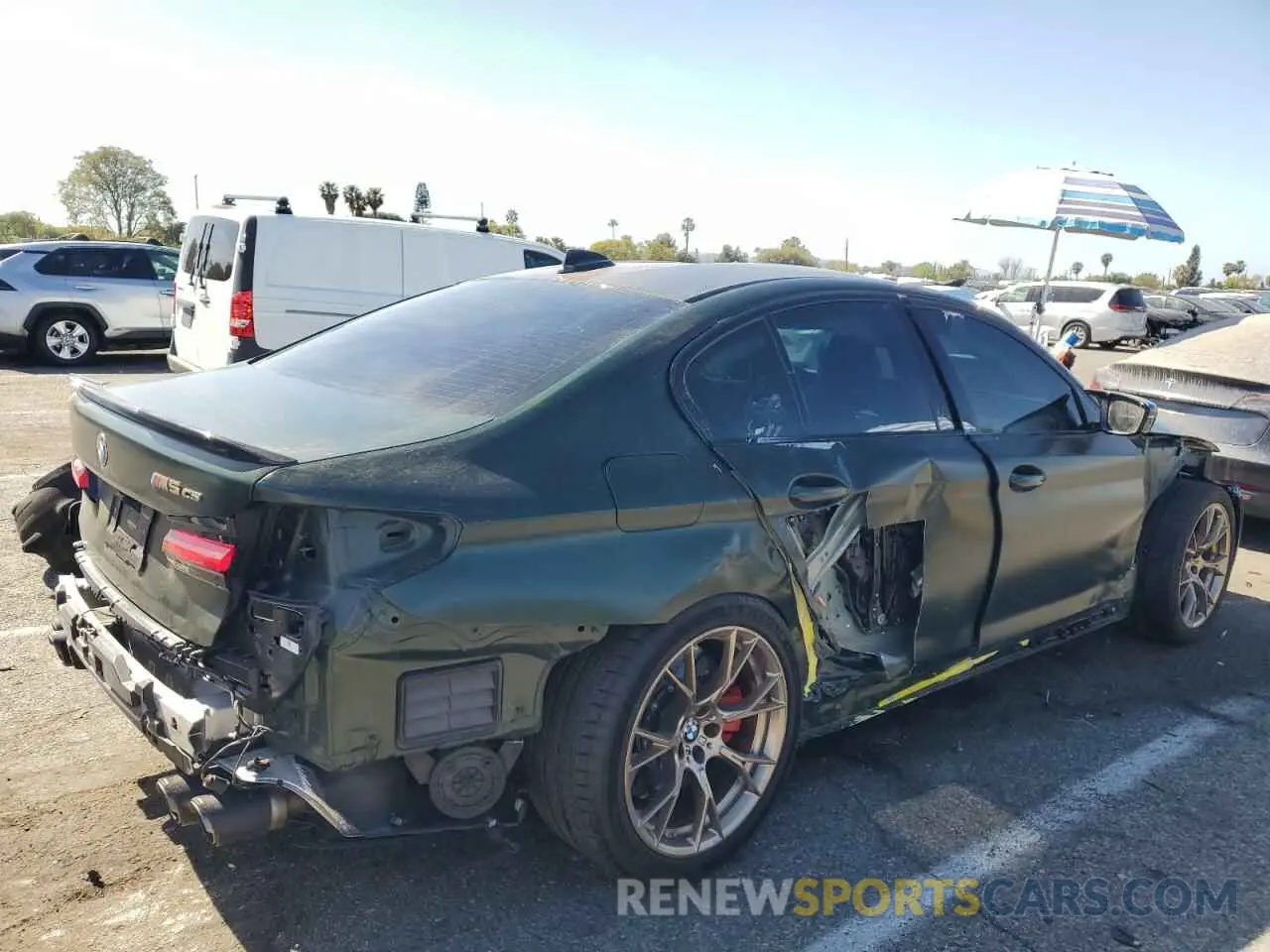 3 Photograph of a damaged car WBS73CH0XNCG83113 BMW M5 CS 2022