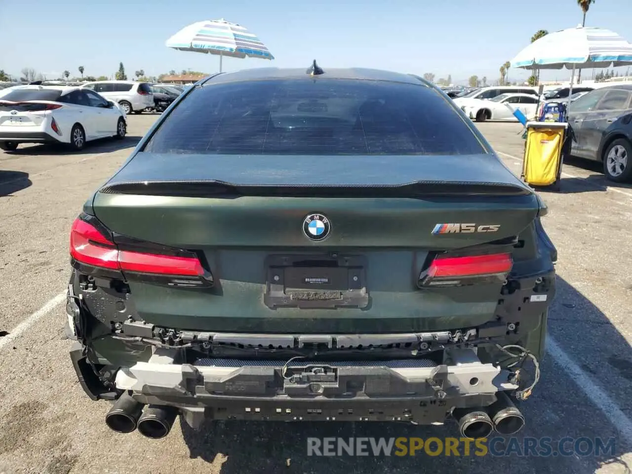 6 Photograph of a damaged car WBS73CH0XNCG83113 BMW M5 CS 2022