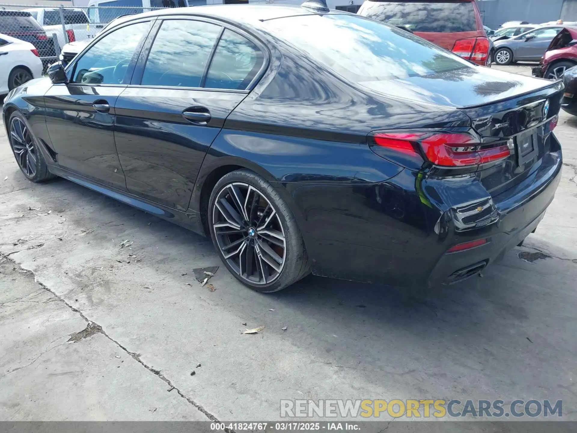 3 Photograph of a damaged car WBA13BK00PCM25440 BMW M550 2023