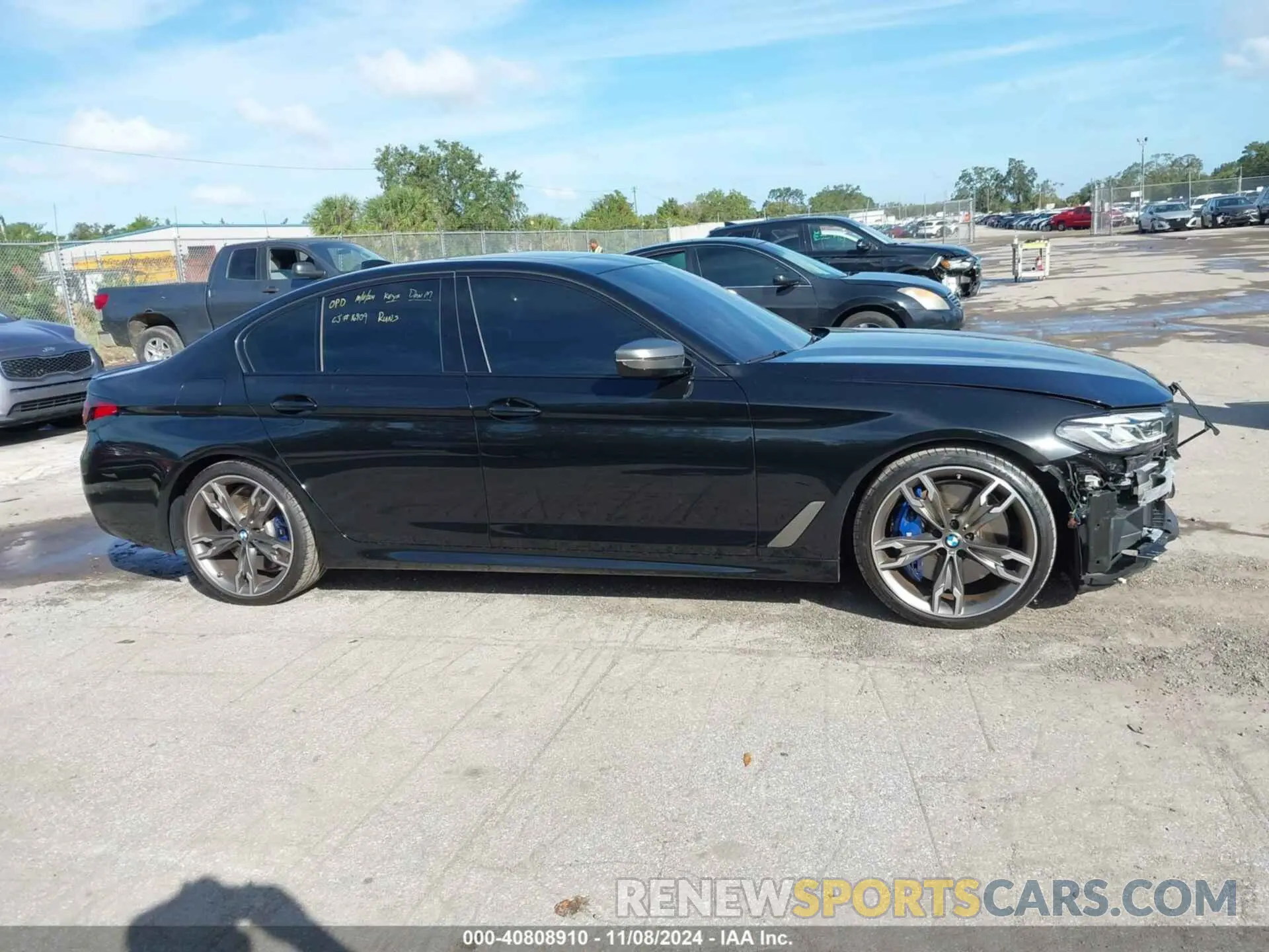 13 Photograph of a damaged car WBA13BK01PCN38314 BMW M550 2023