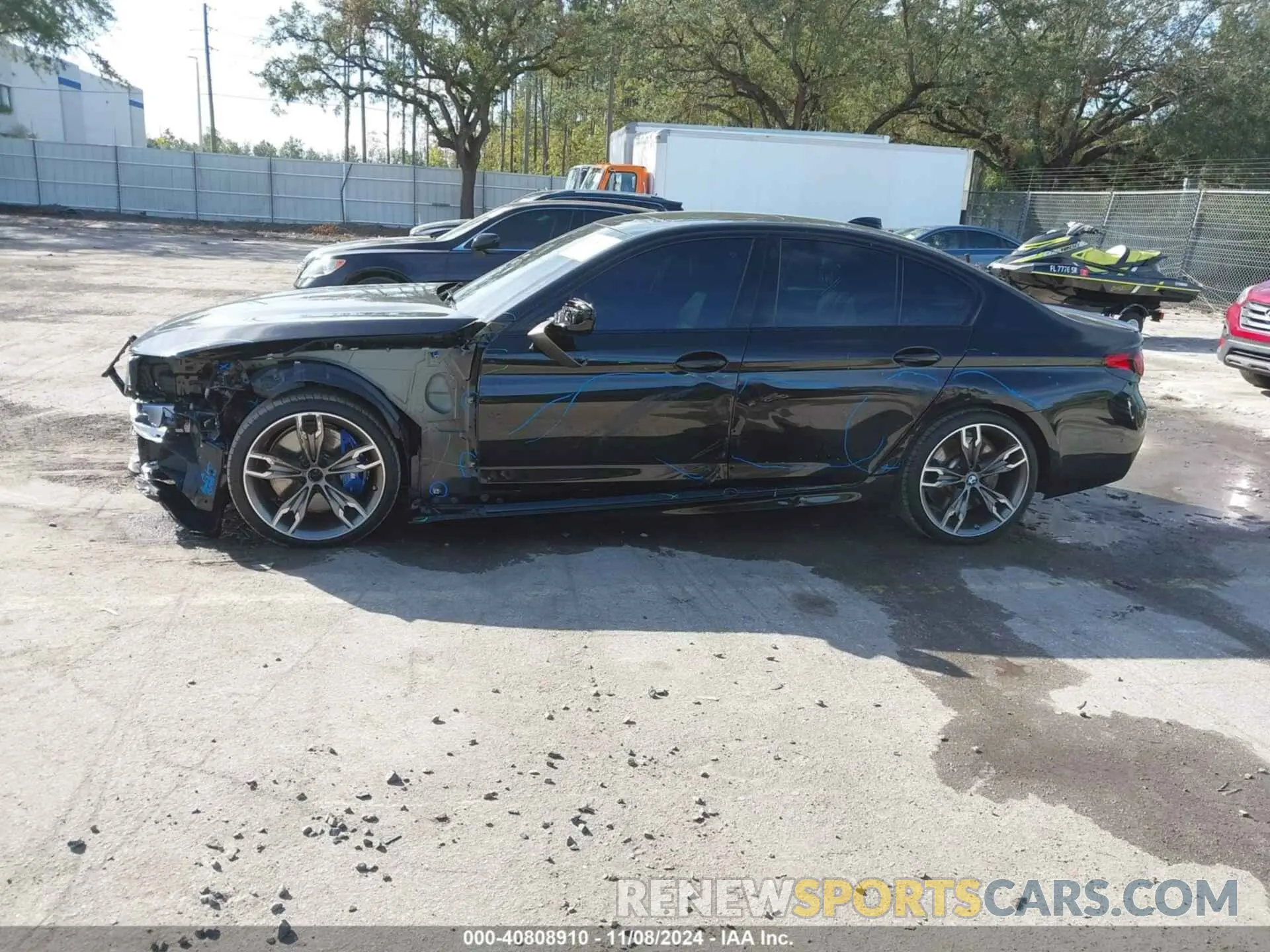 14 Photograph of a damaged car WBA13BK01PCN38314 BMW M550 2023