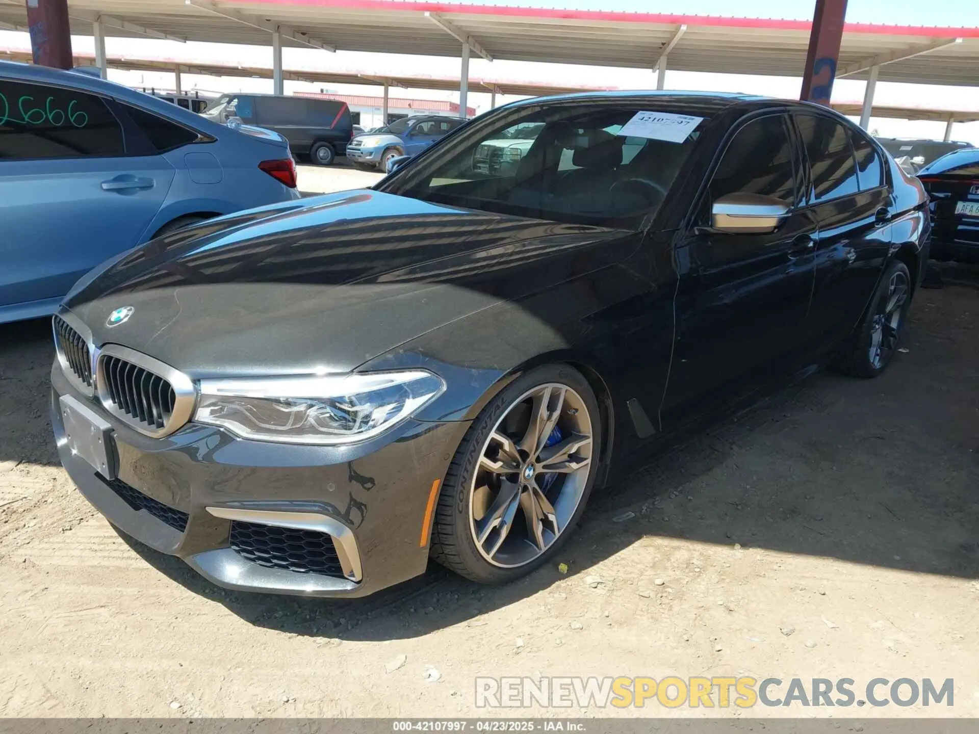 2 Photograph of a damaged car WBAJB9C52KB465071 BMW M550I 2019