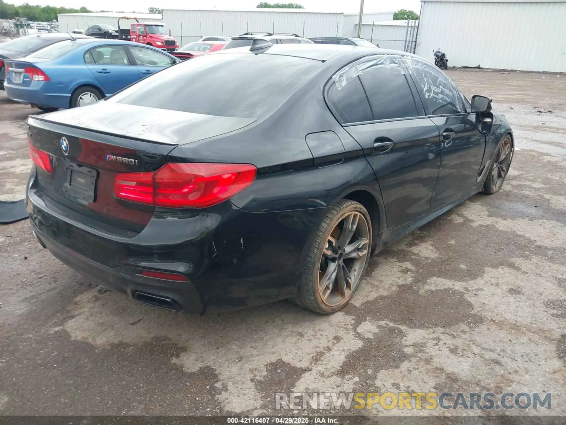 4 Photograph of a damaged car WBAJB9C53KB464754 BMW M550I 2019