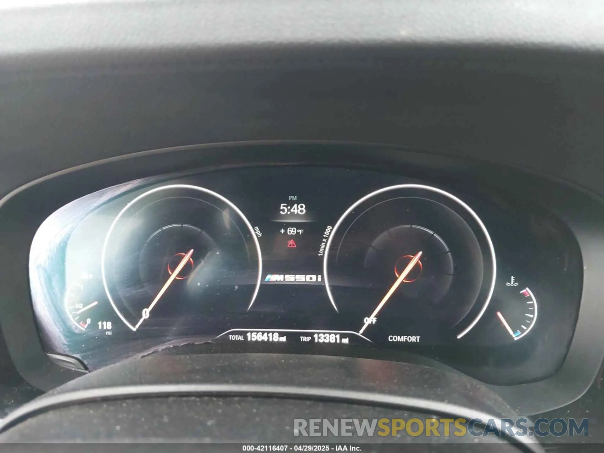 7 Photograph of a damaged car WBAJB9C53KB464754 BMW M550I 2019