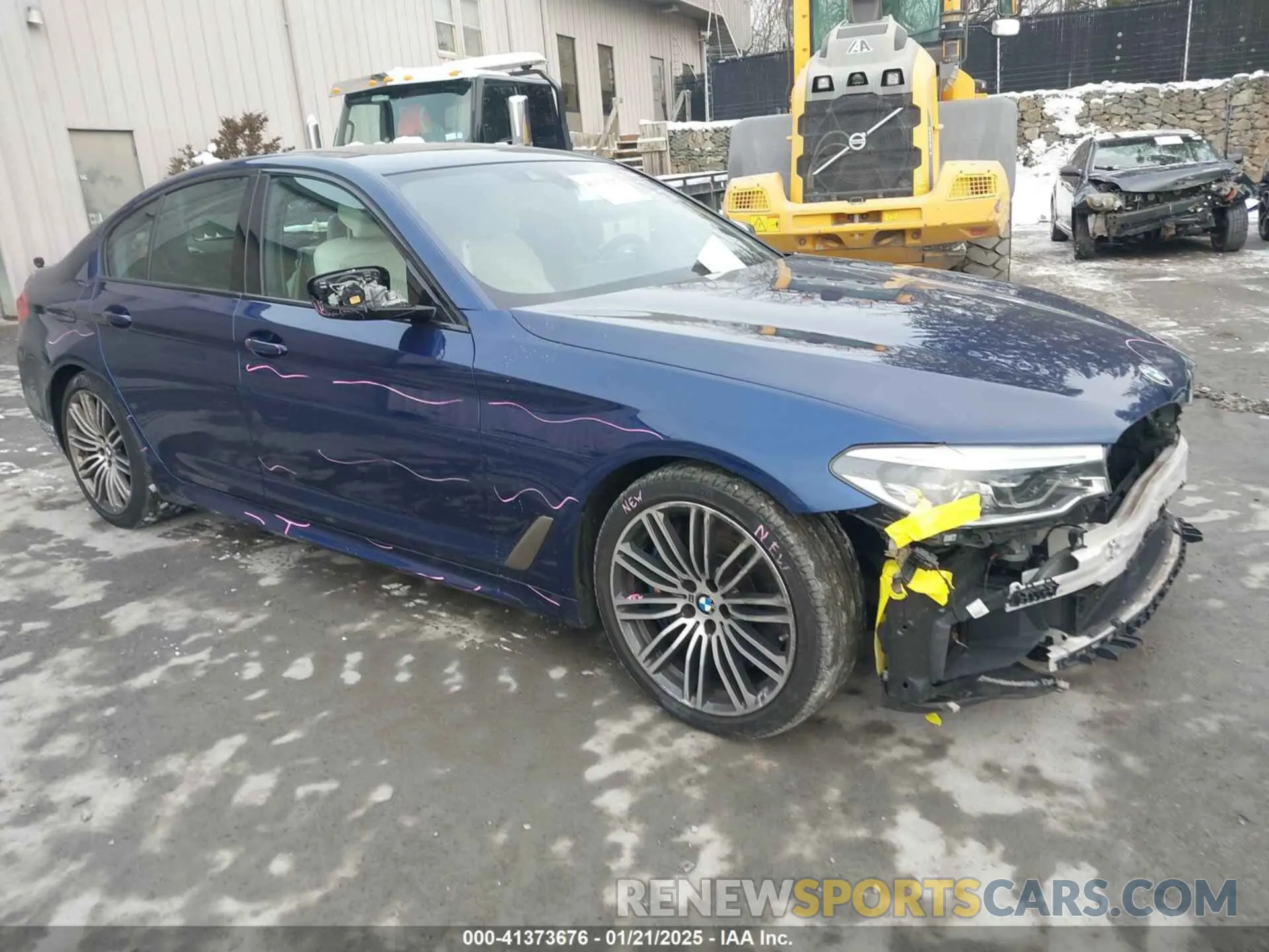 1 Photograph of a damaged car WBAJB9C54KB464746 BMW M550I 2019