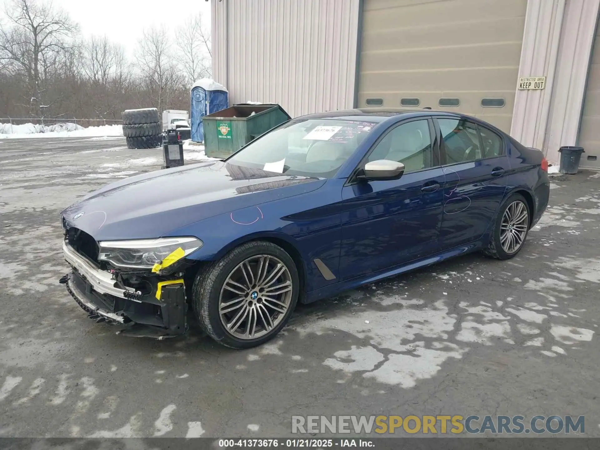 2 Photograph of a damaged car WBAJB9C54KB464746 BMW M550I 2019