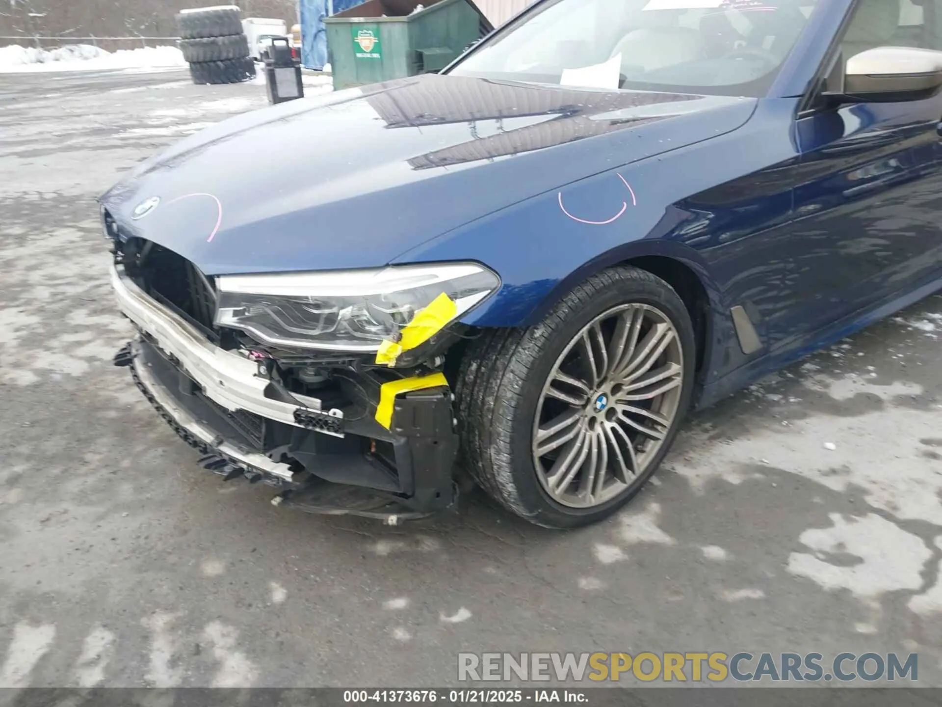 6 Photograph of a damaged car WBAJB9C54KB464746 BMW M550I 2019