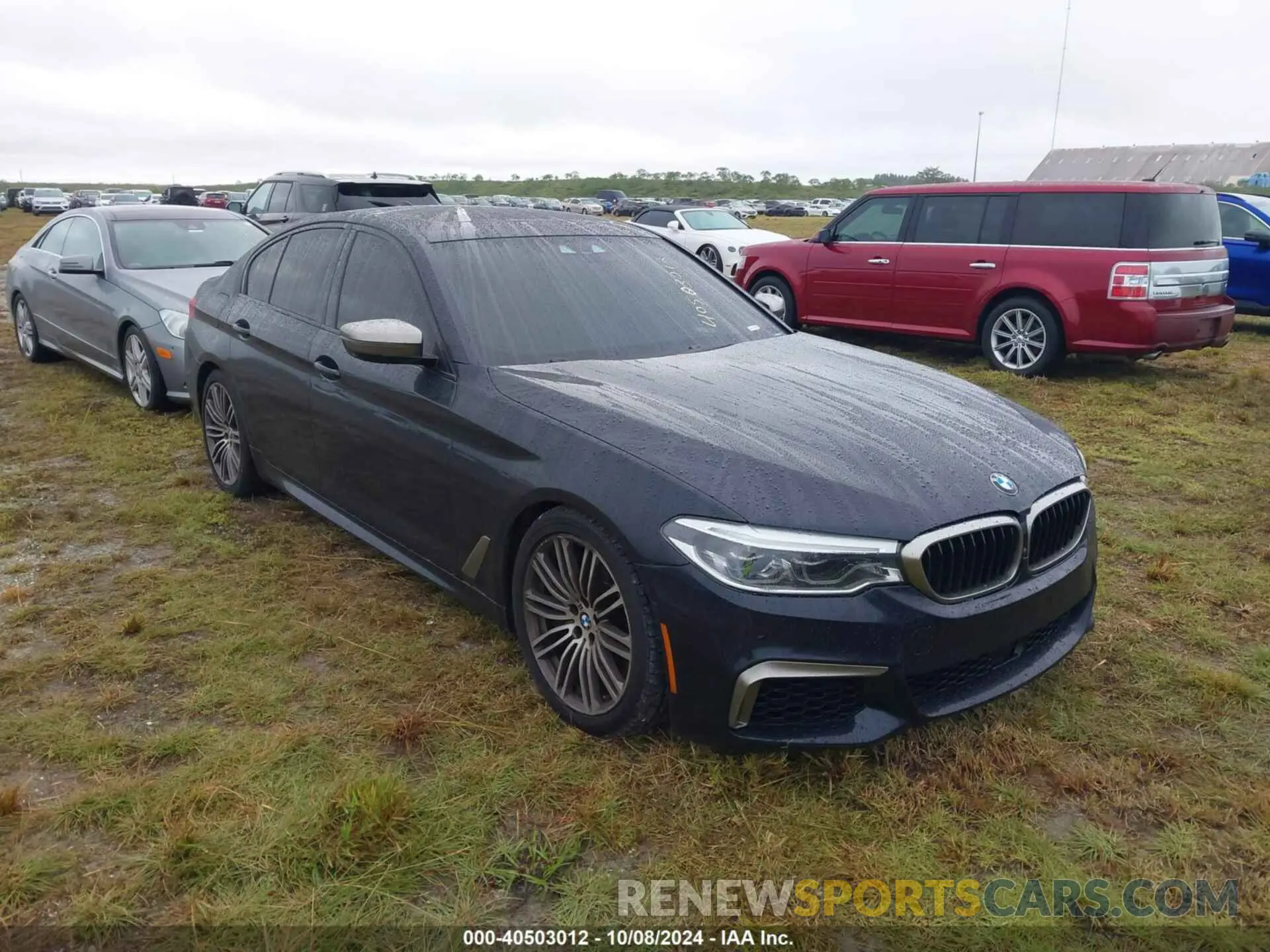 1 Photograph of a damaged car WBAJS7C08LCD83806 BMW M550I 2020