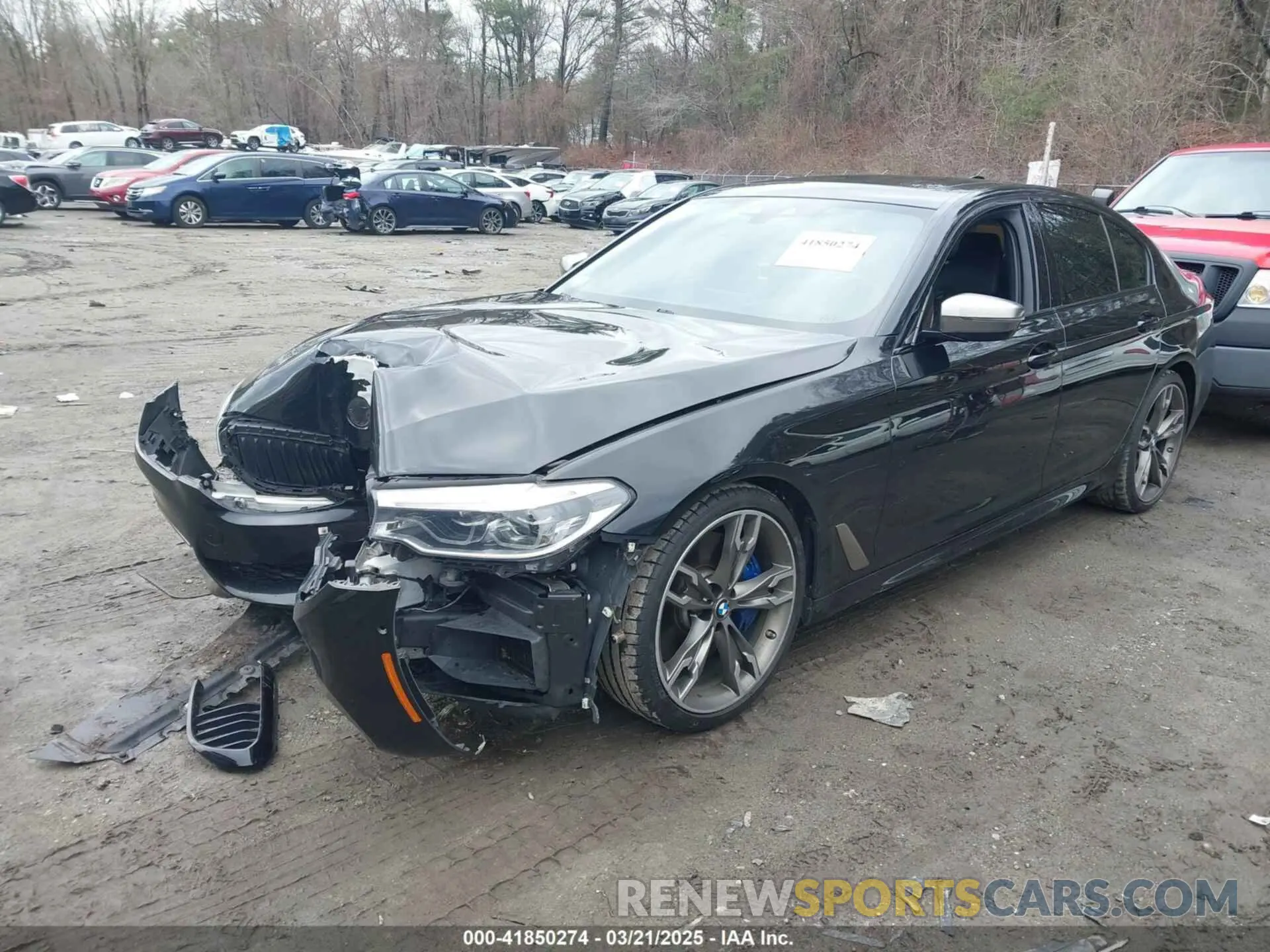 2 Photograph of a damaged car WBAJS7C09LCD45078 BMW M550I 2020